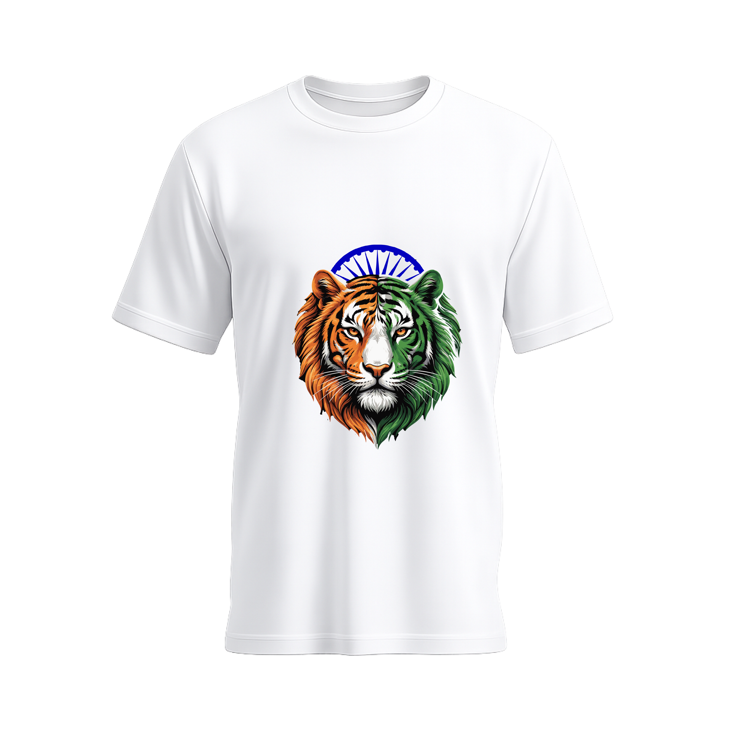 SIIEGE Men's Patriotic Tiger Cotton T-Shirt