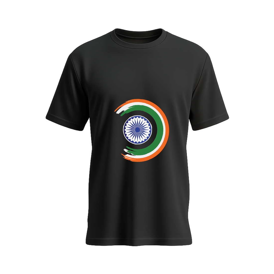 SIIEGE Men's Ashoka Chakra Cotton T-Shirt