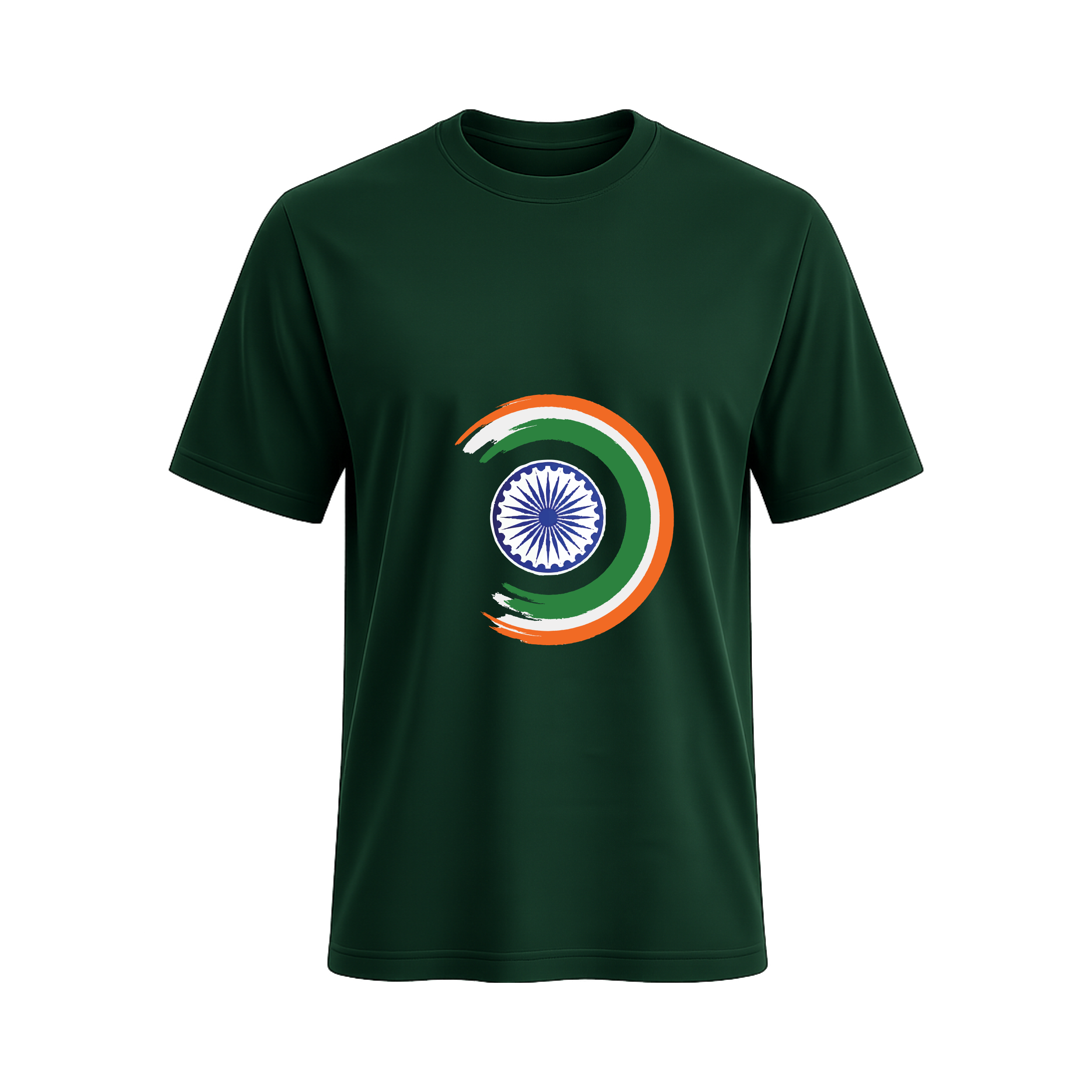 SIIEGE Men's Ashoka Chakra Cotton T-Shirt