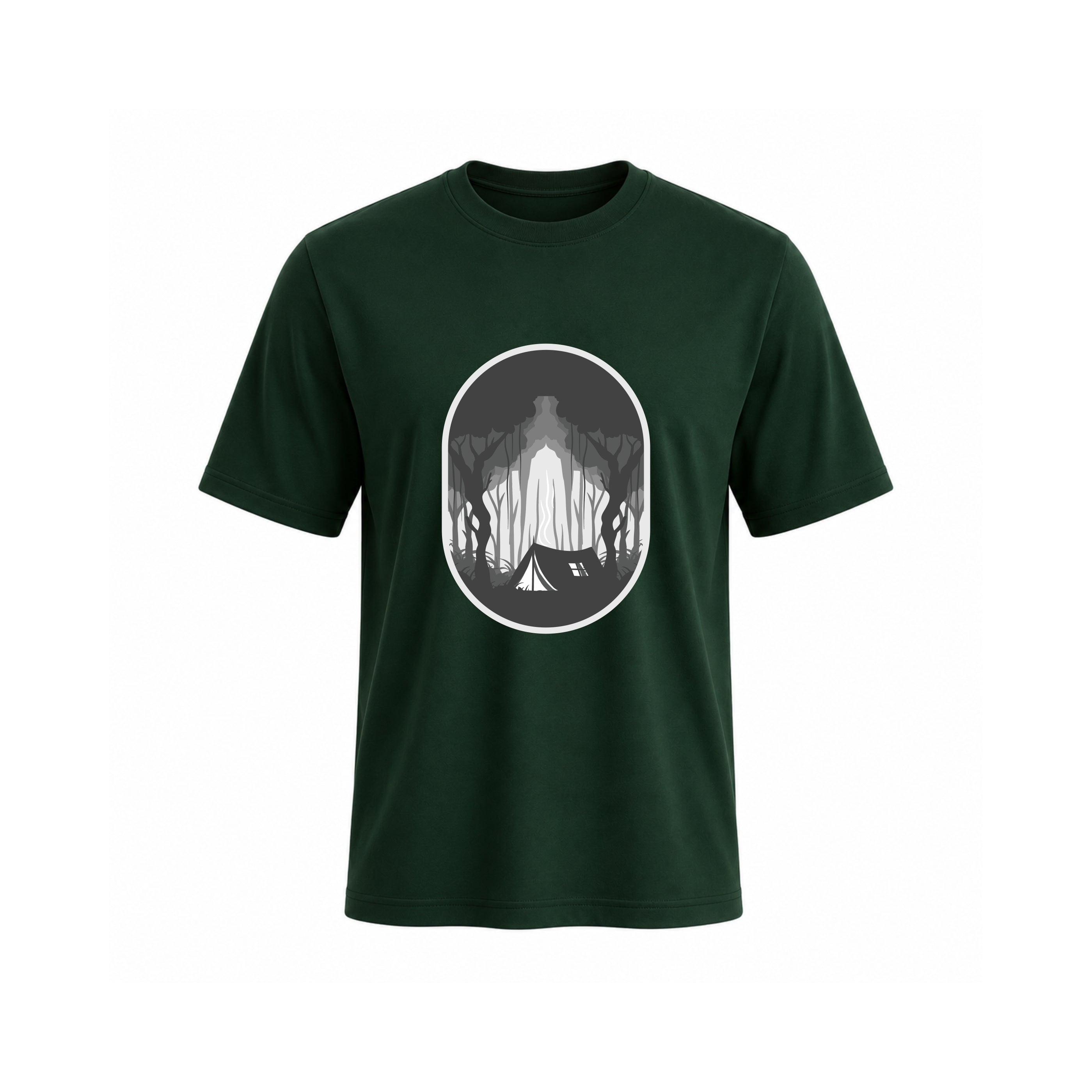 Siiege Forest Camp Adventure T-Shirt for Men