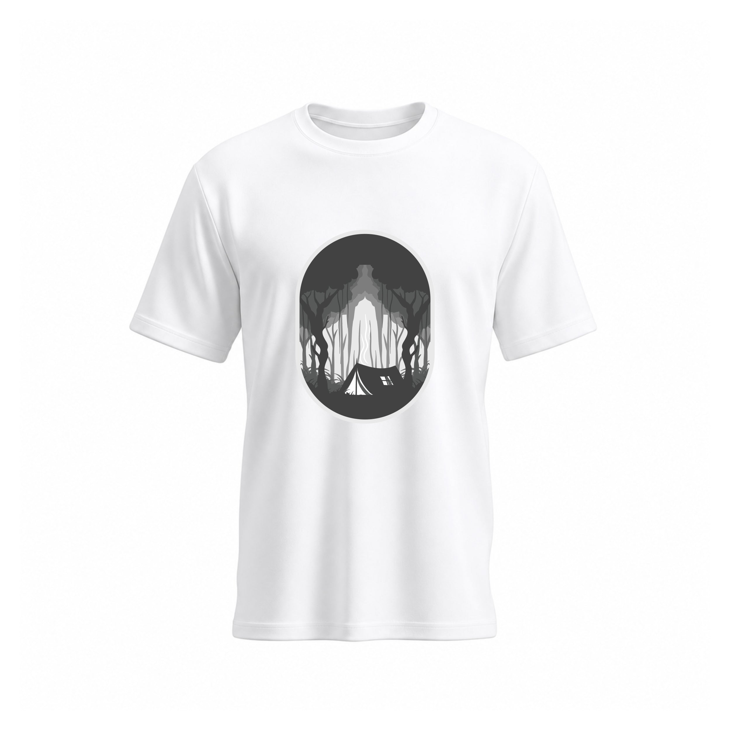 Siiege Forest Camp Adventure T-Shirt for Men