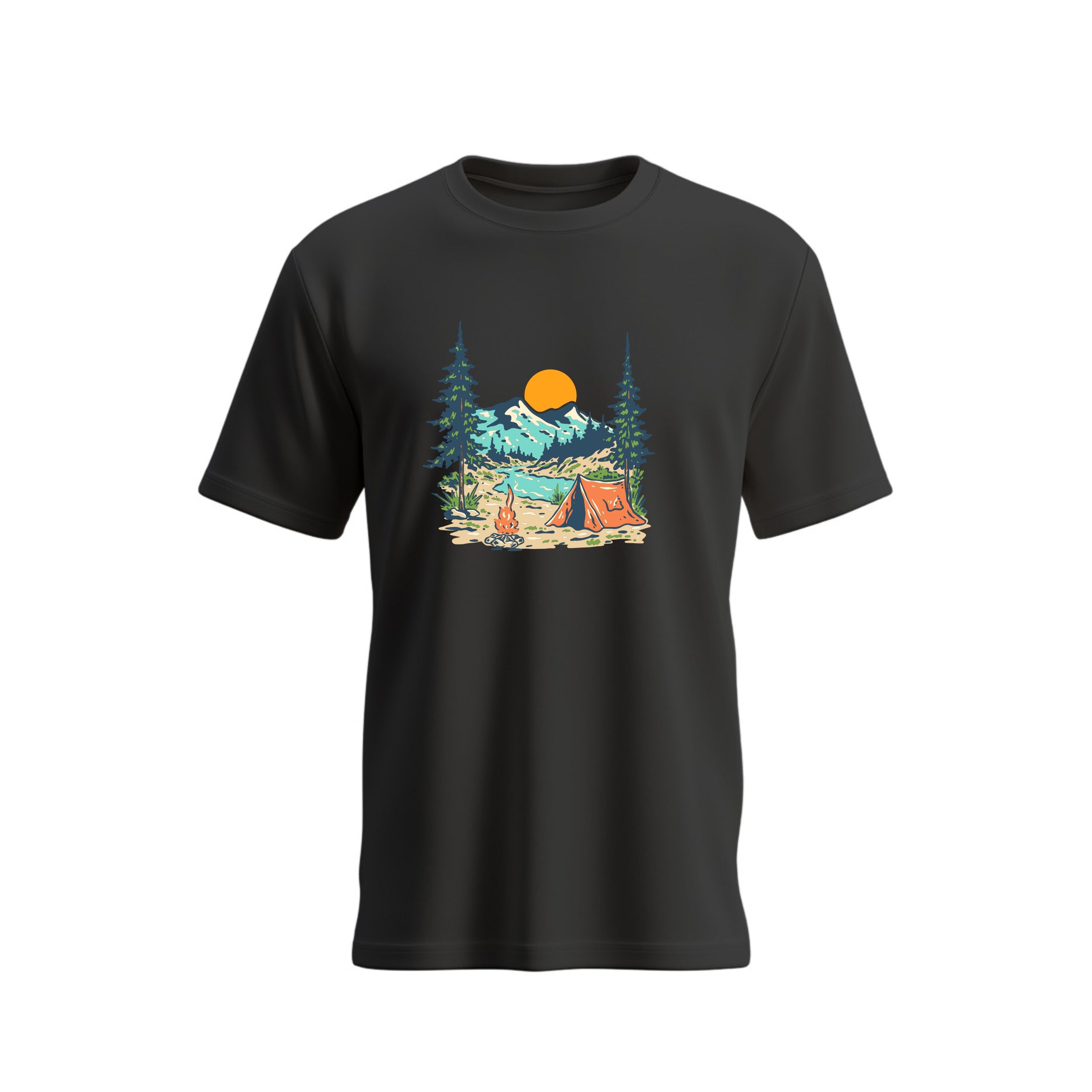 Siiege Mountain Camp Adventure T-Shirt for Men