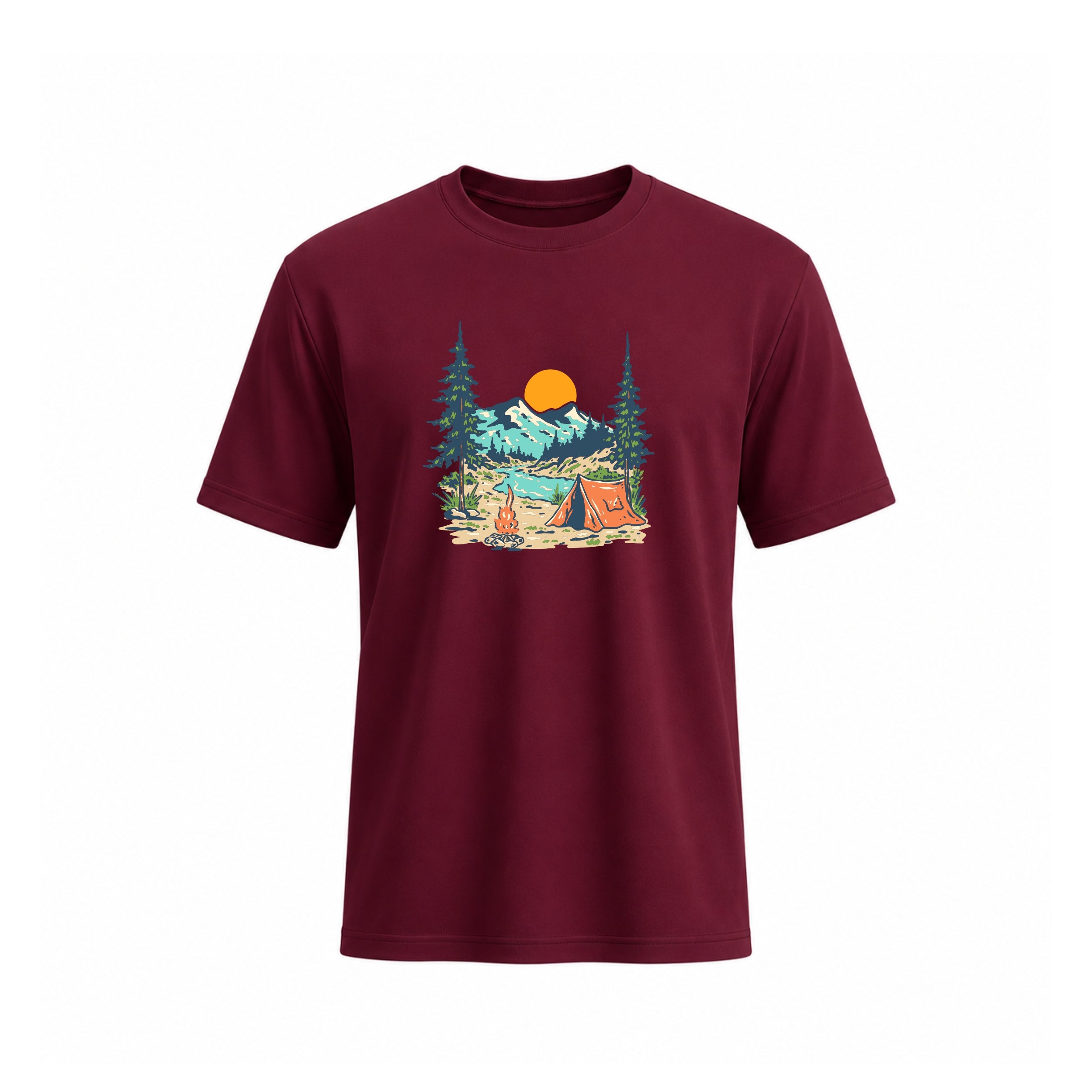 Siiege Mountain Camp Adventure T-Shirt for Men