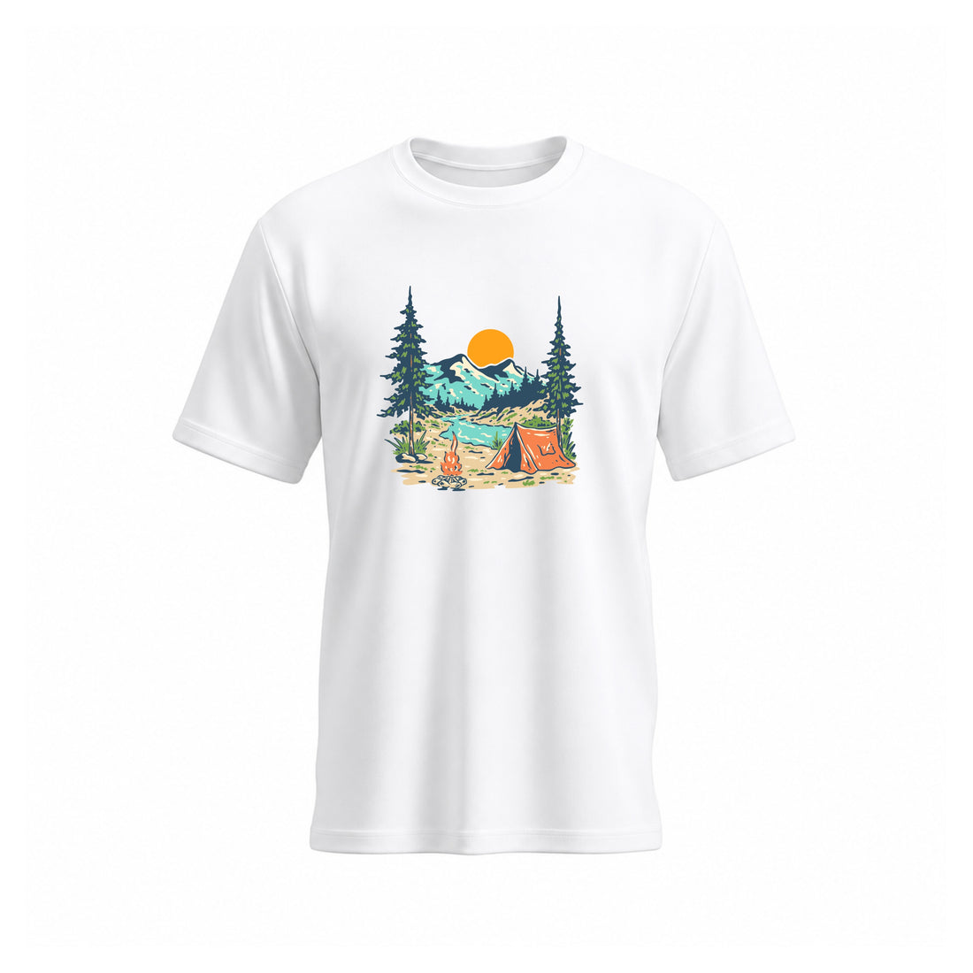 Siiege Mountain Camp Adventure T-Shirt for Men