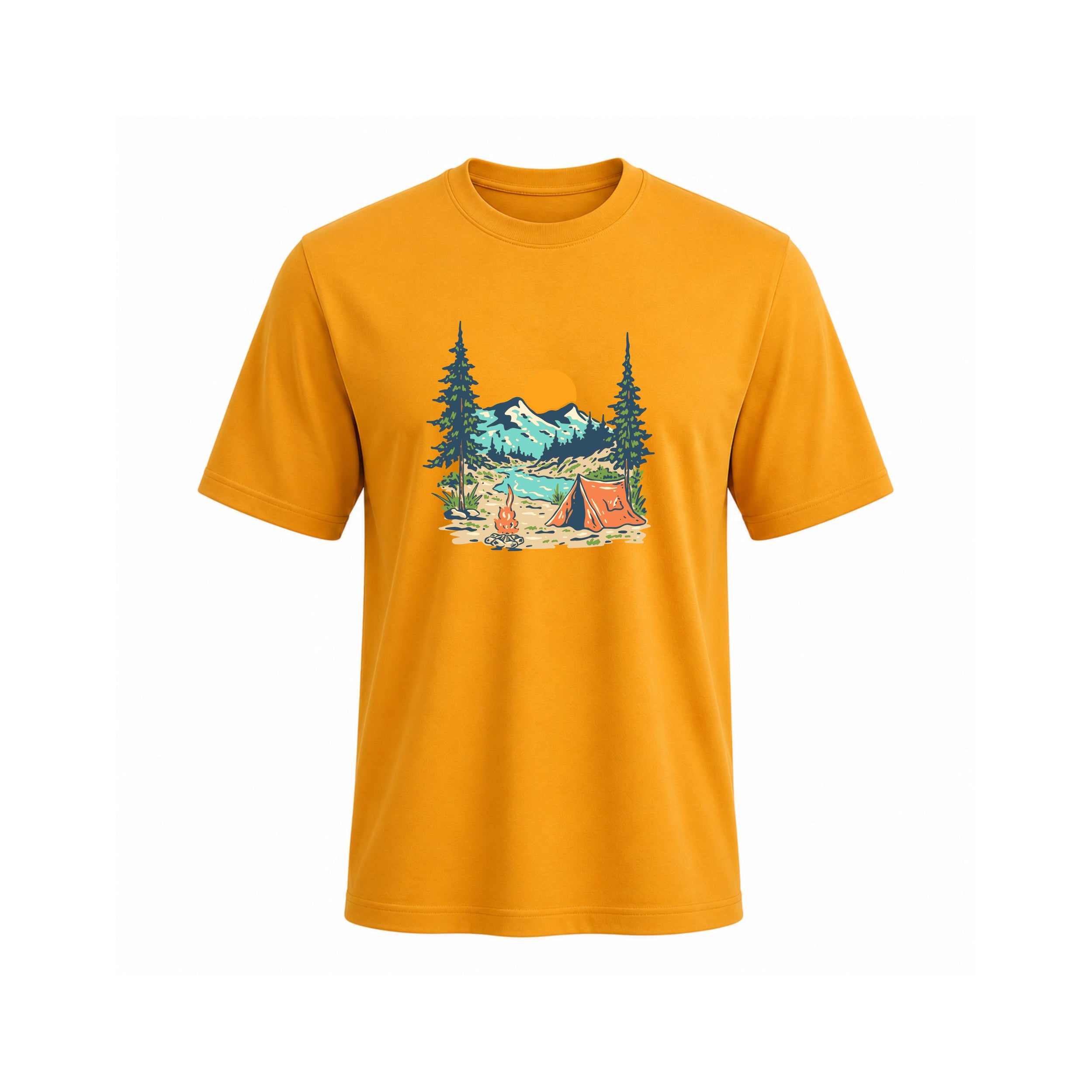 Siiege Mountain Camp Adventure T-Shirt for Men