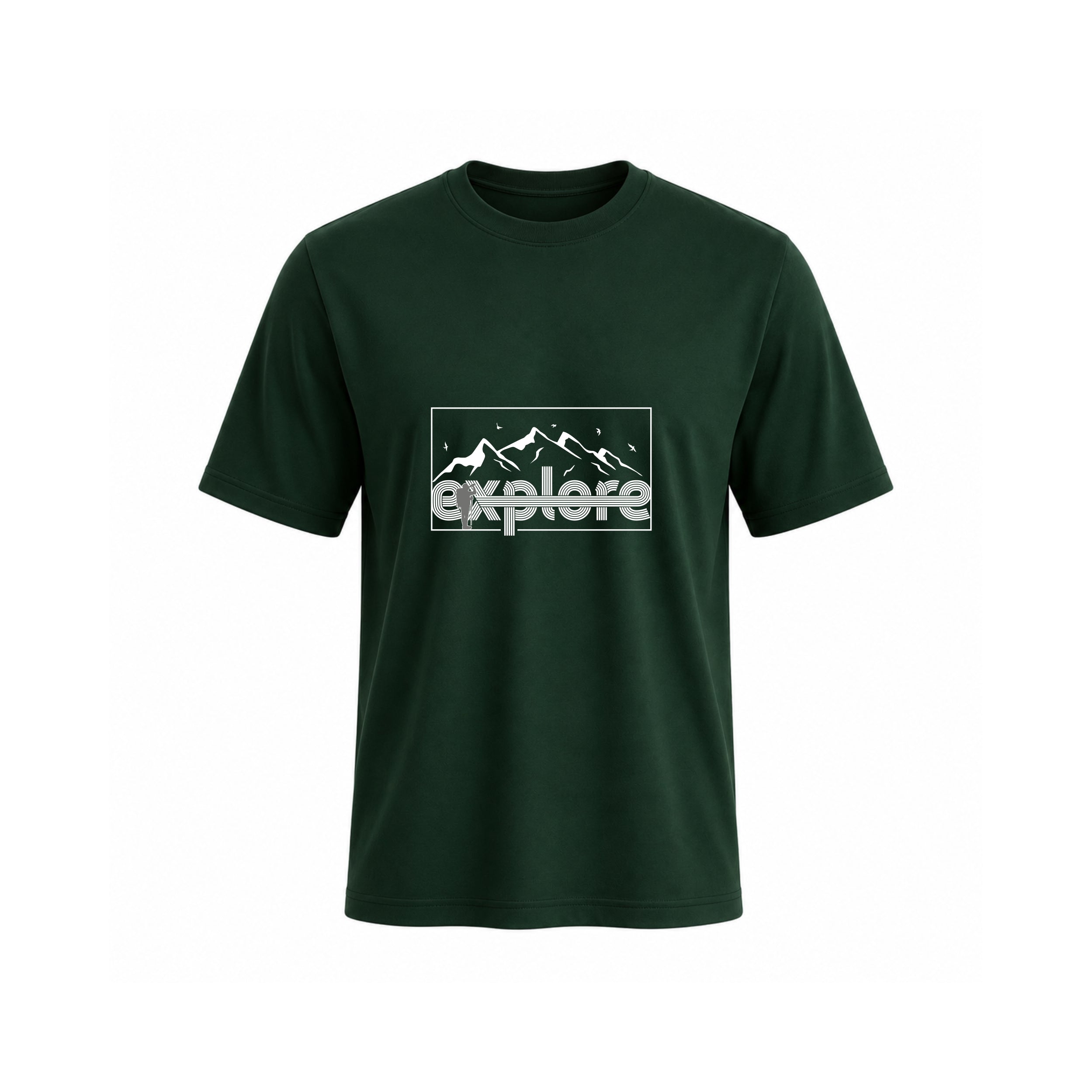SIIEGE Pure Cotton Explore T-Shirt For Men