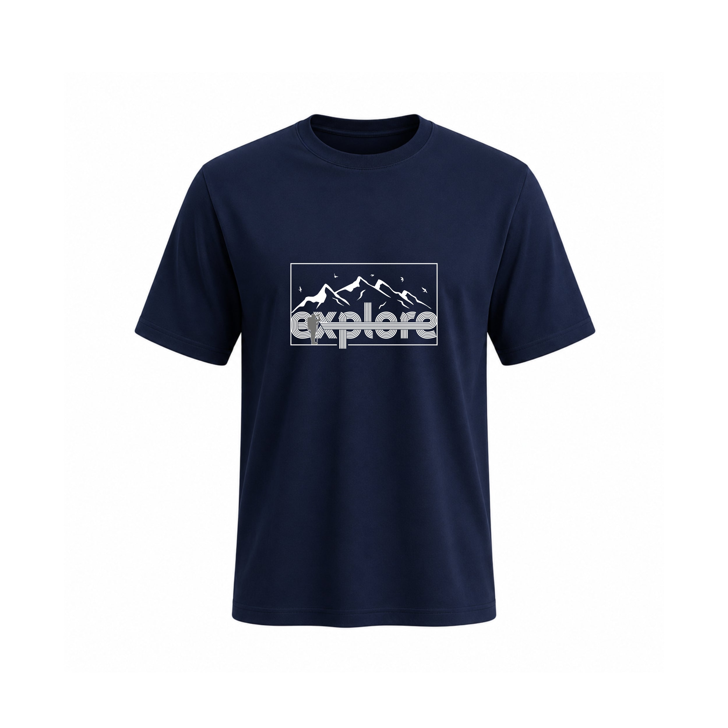 SIIEGE Pure Cotton Explore T-Shirt For Men
