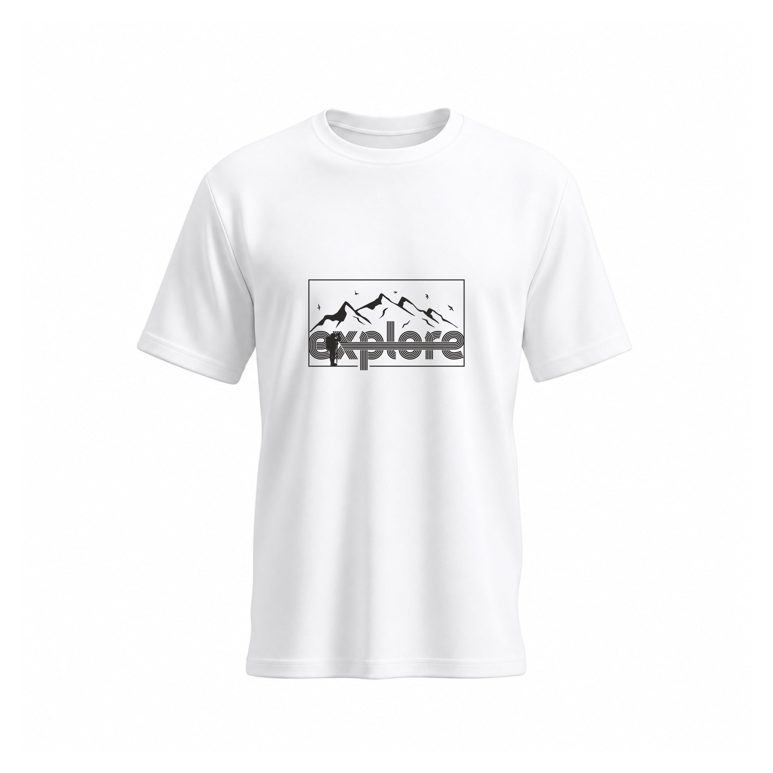 SIIEGE Pure Cotton Explore T-Shirt For Men