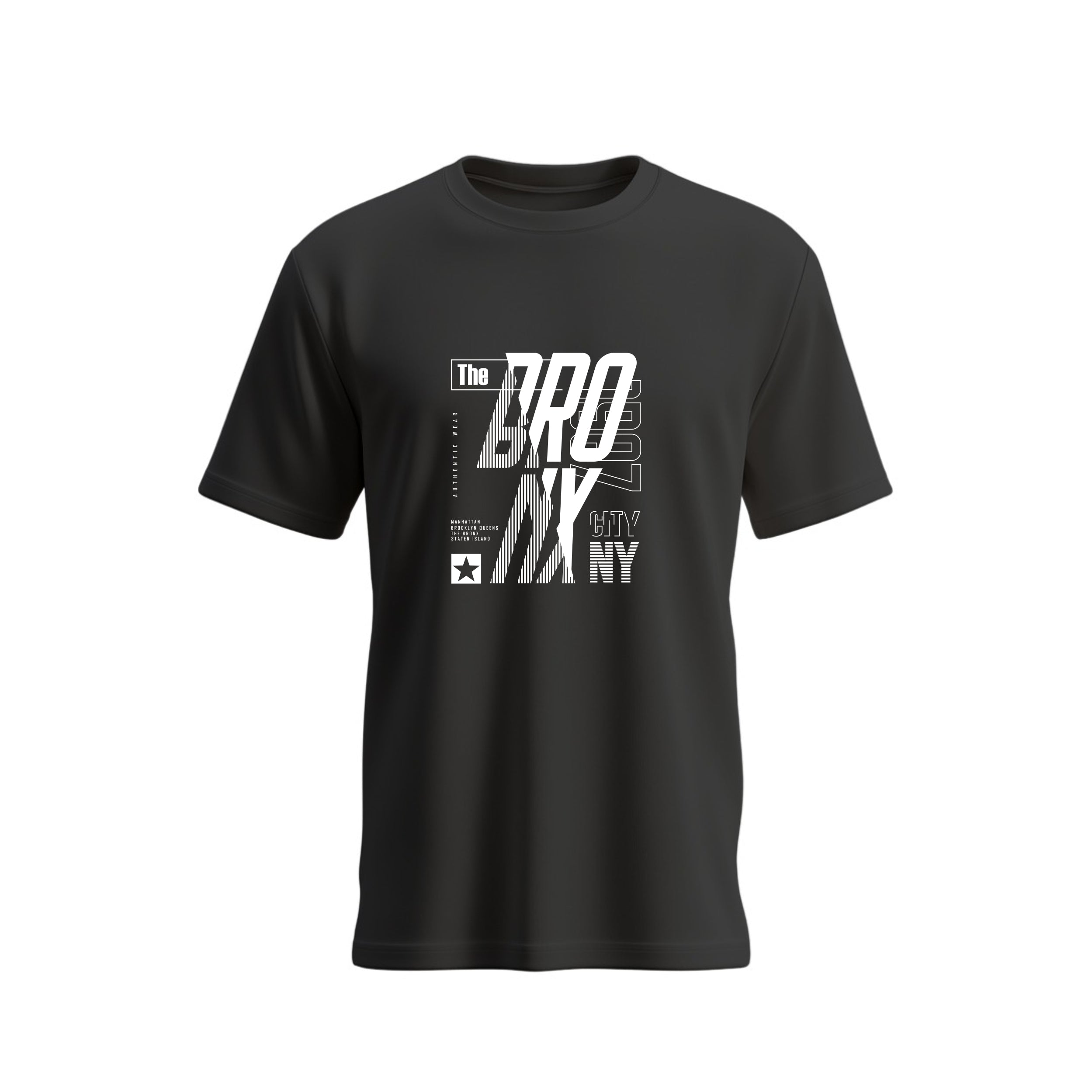 SIIEGE Pure Cotton Brooklyn City T-Shirt For Men