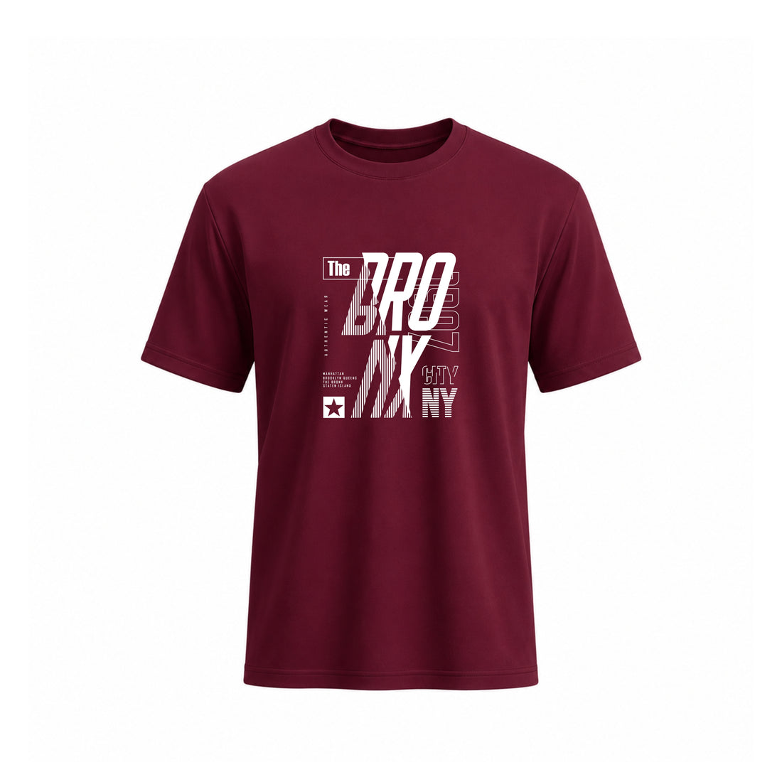 SIIEGE Pure Cotton Brooklyn City T-Shirt For Men
