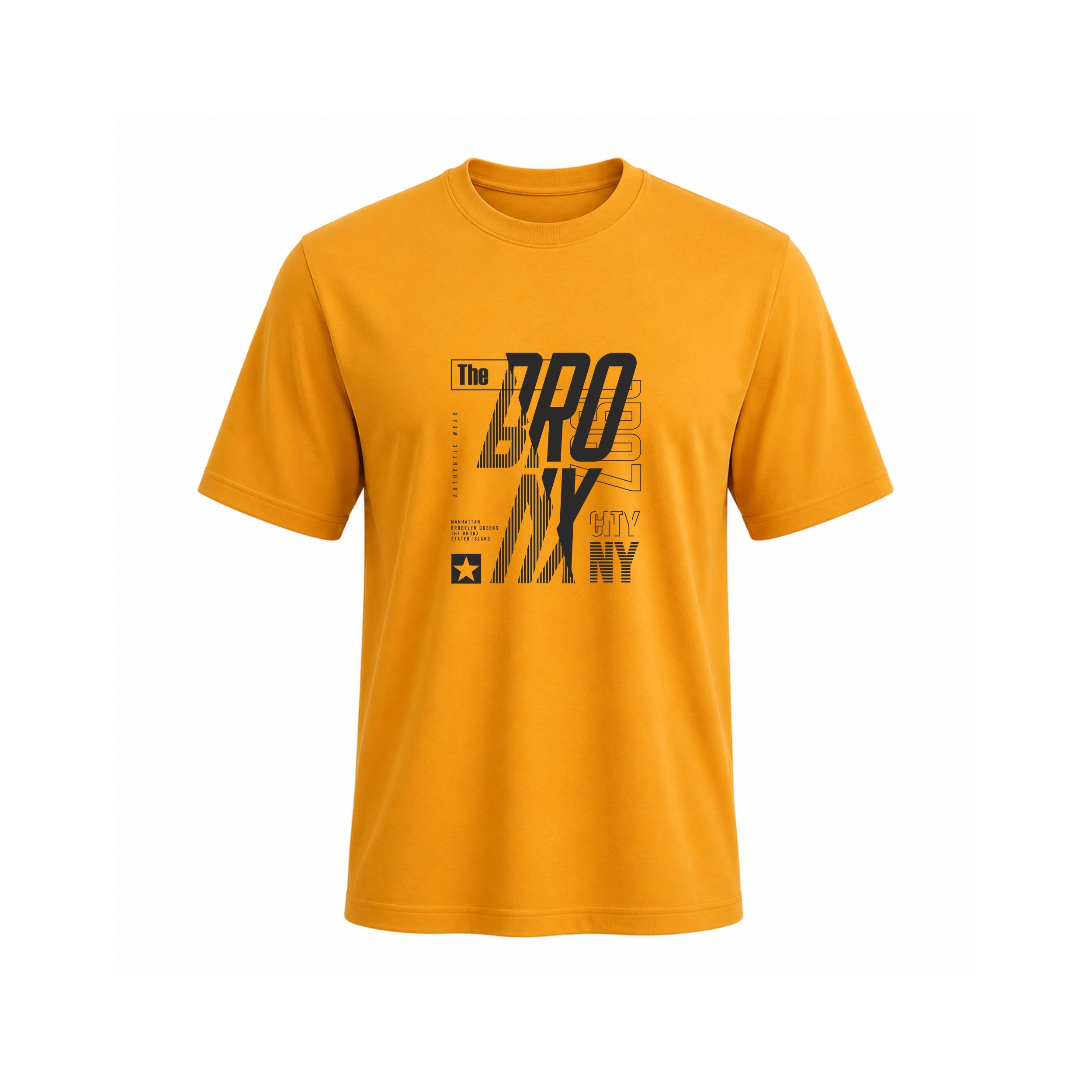 SIIEGE Pure Cotton Brooklyn City T-Shirt For Men