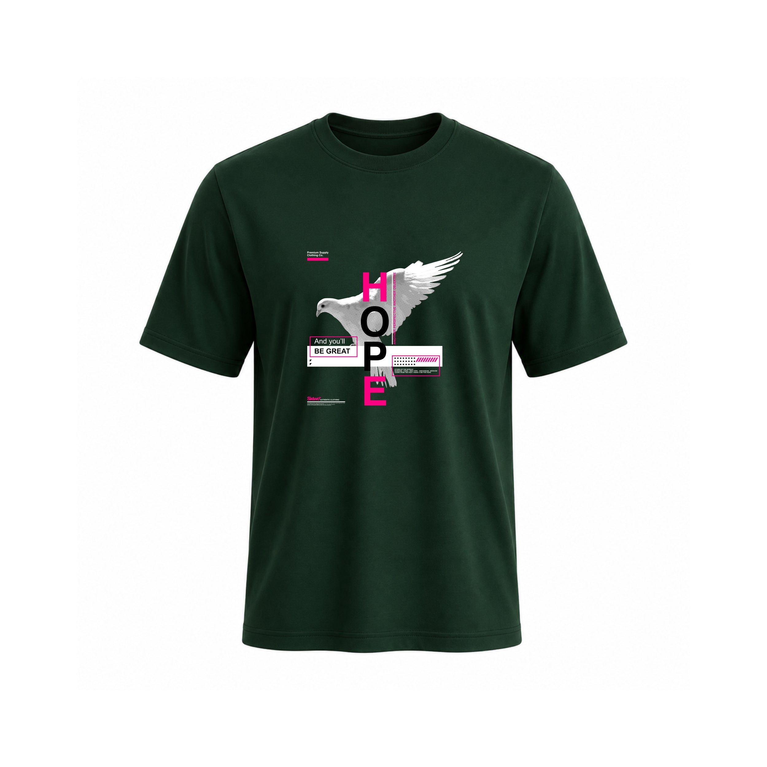 SIIEGE Hope Dov Cotton T-Shirt For Men