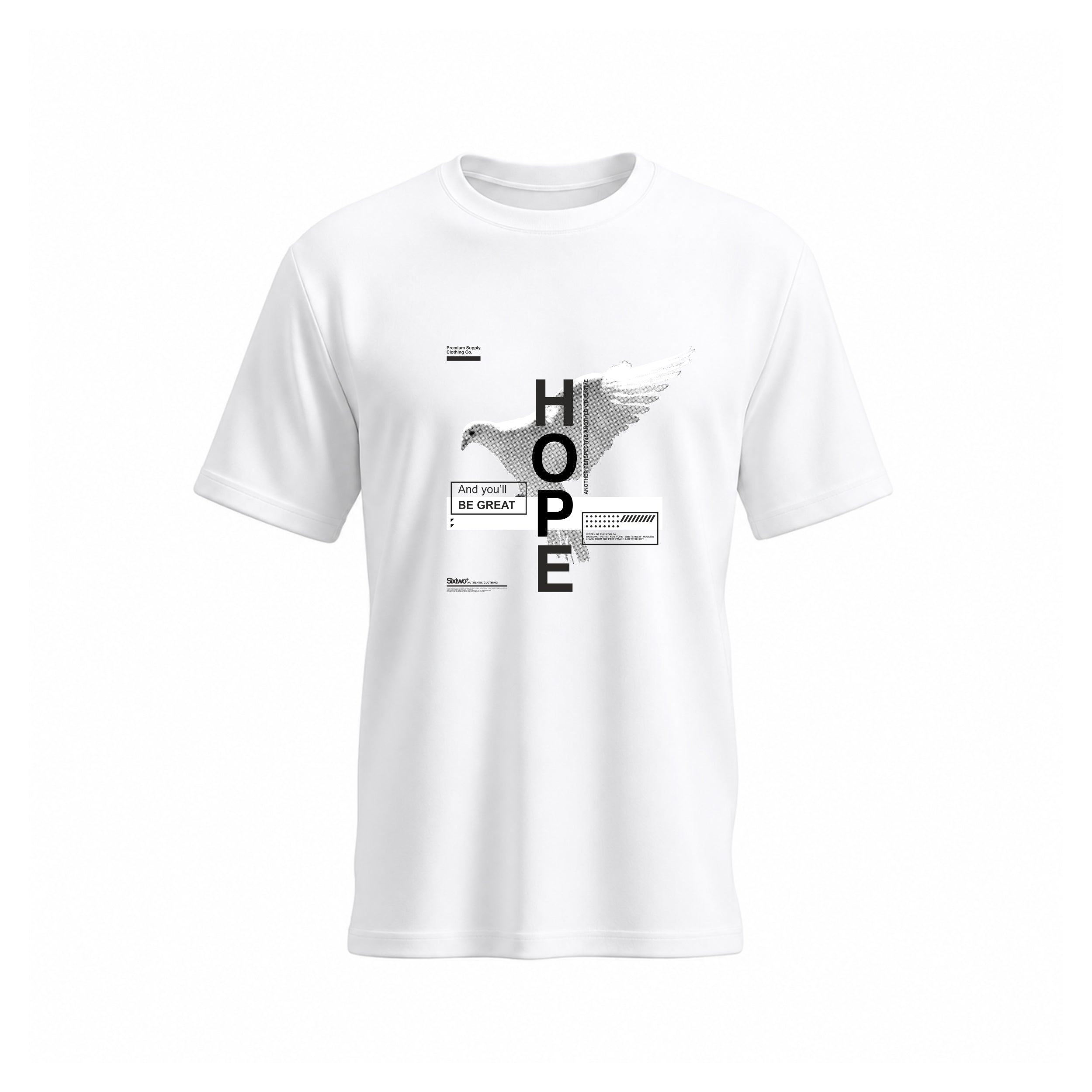 SIIEGE Hope Dov Cotton T-Shirt For Men