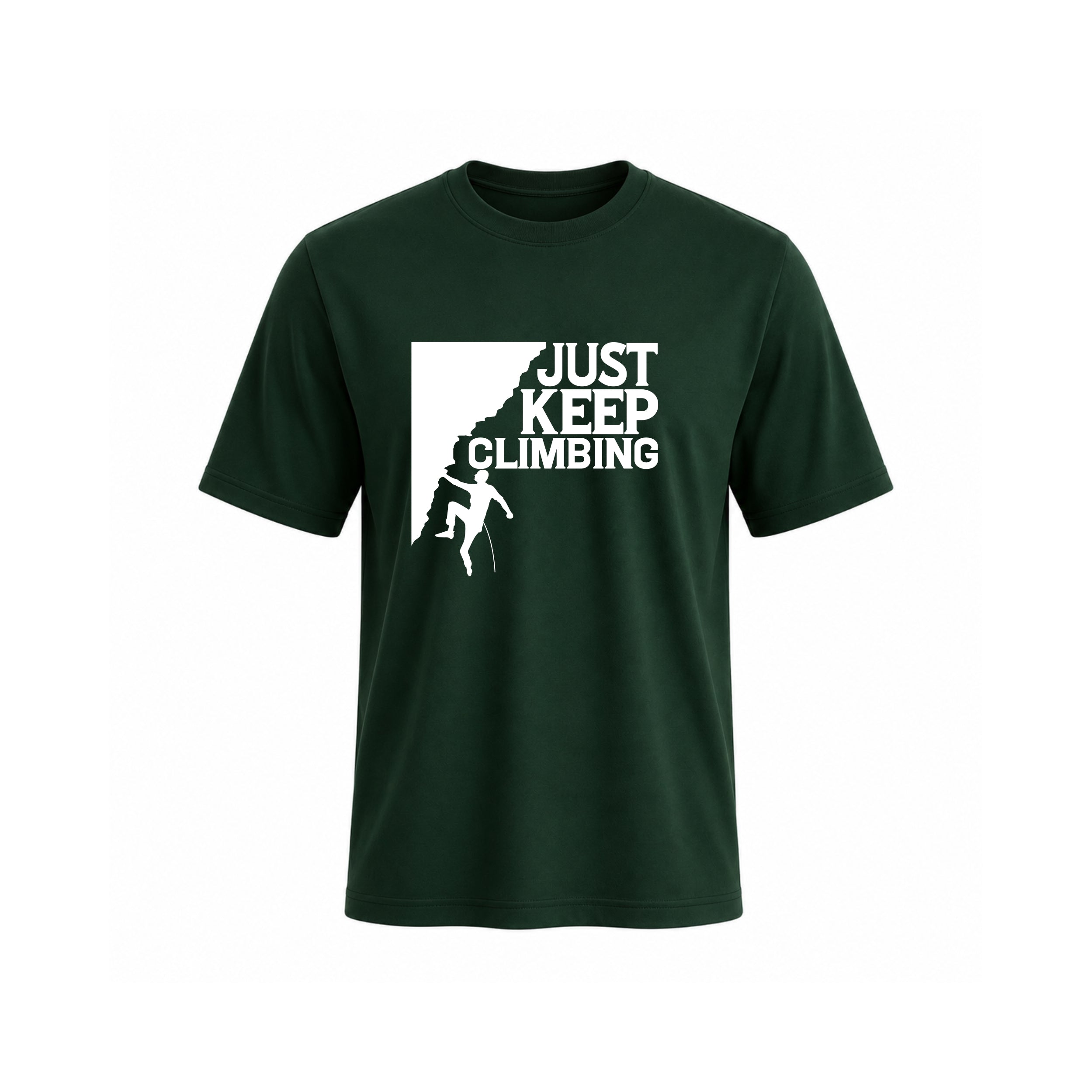 SIIEGE Just Keep Climbing Cotton T-Shirt For Men