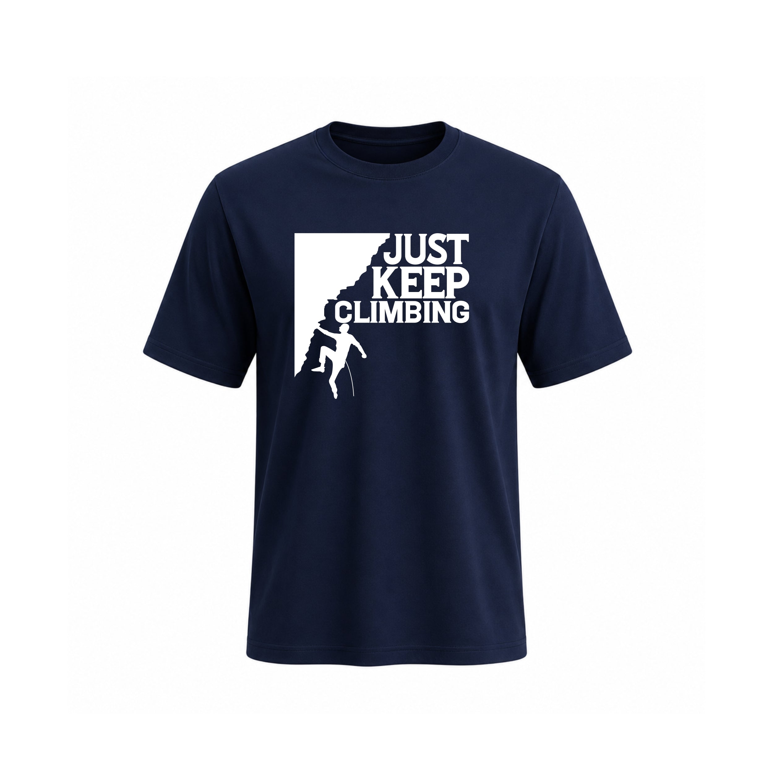 SIIEGE Just Keep Climbing Cotton T-Shirt For Men