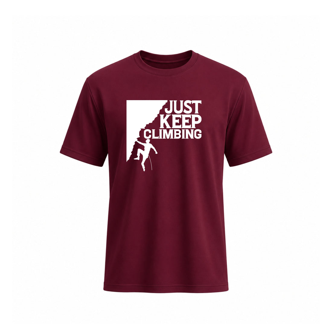 SIIEGE Just Keep Climbing Cotton T-Shirt For Men