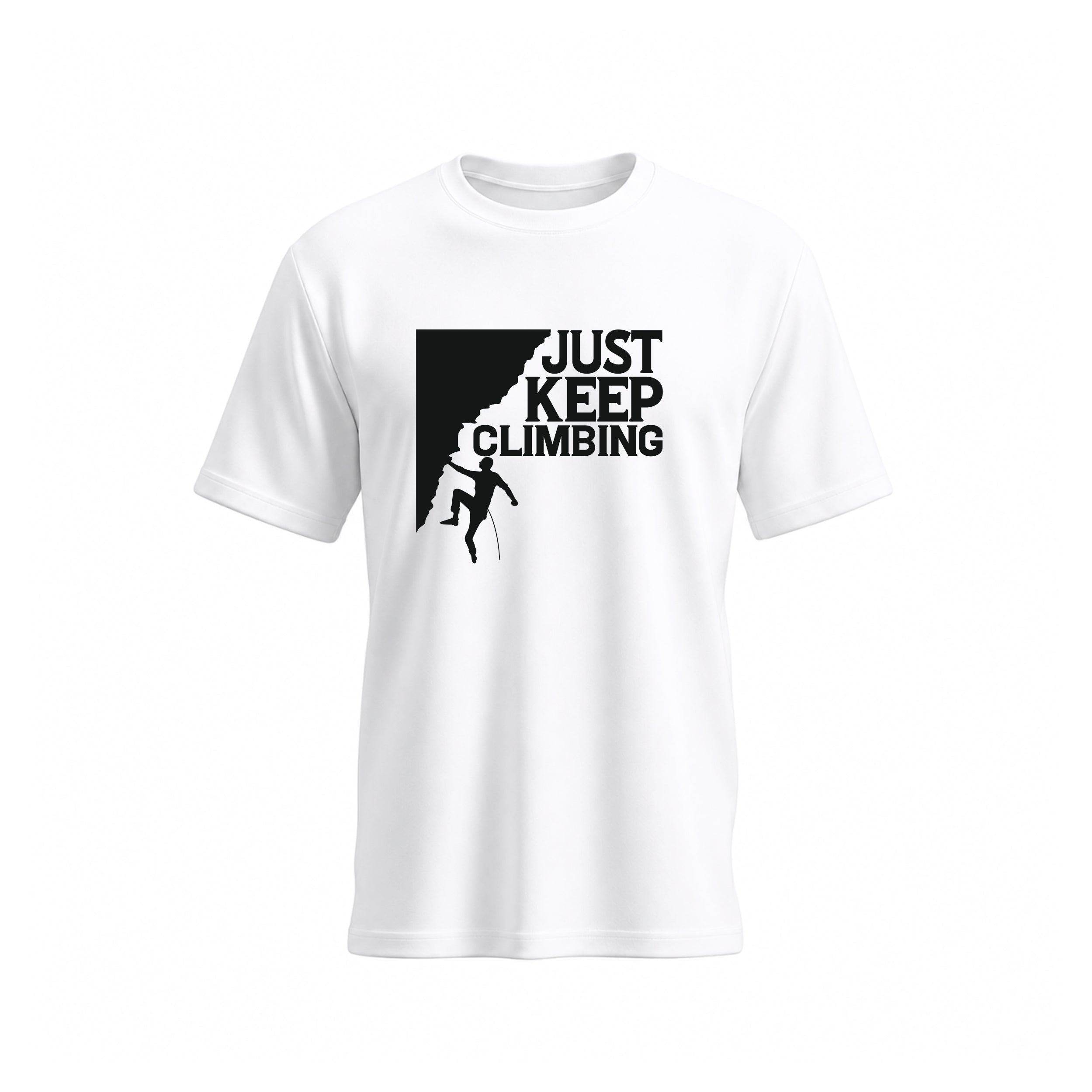SIIEGE Just Keep Climbing Cotton T-Shirt For Men