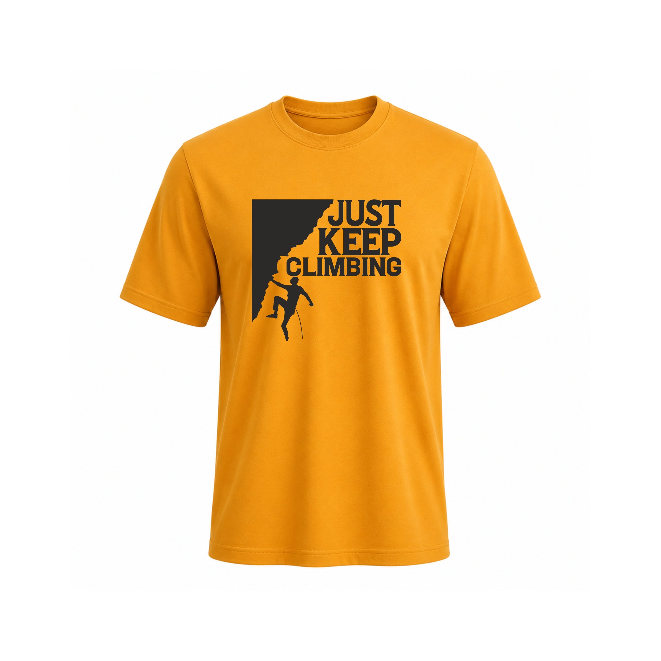 SIIEGE Just Keep Climbing Cotton T-Shirt For Men