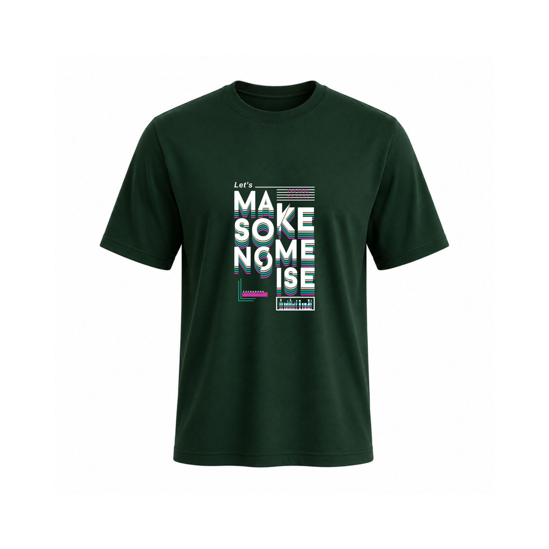 SIIEGE Make Some Noise Cotton T-Shirt For Men