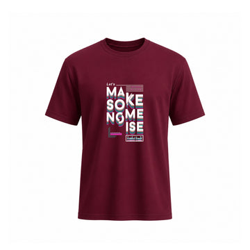 SIIEGE Make Some Noise Cotton T-Shirt For Men