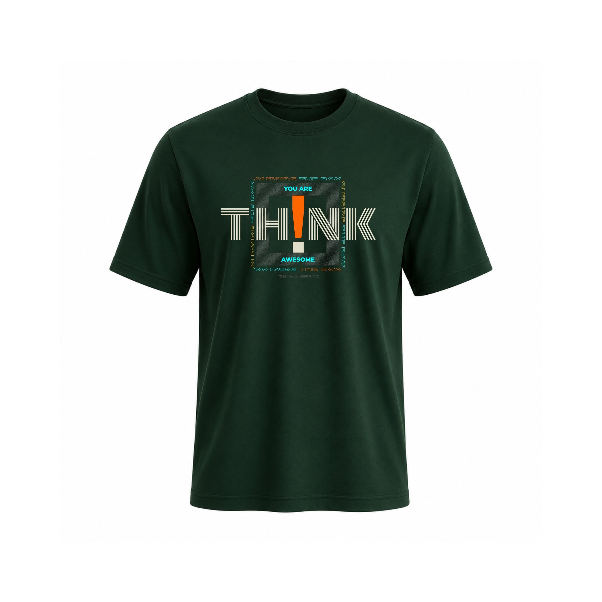 SIIEGE Think Positive Cotton T-Shirt For Men