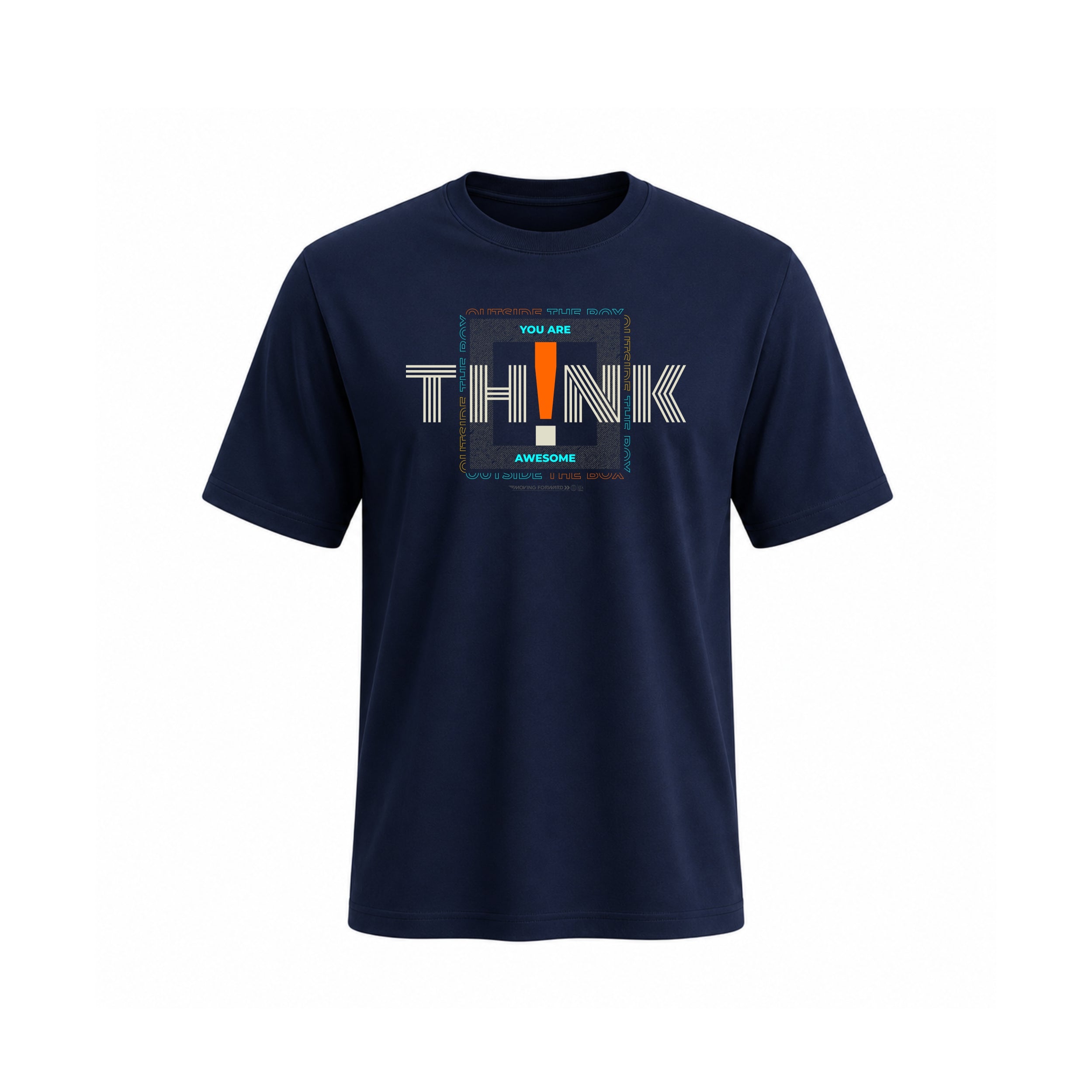 SIIEGE Think Positive Cotton T-Shirt For Men