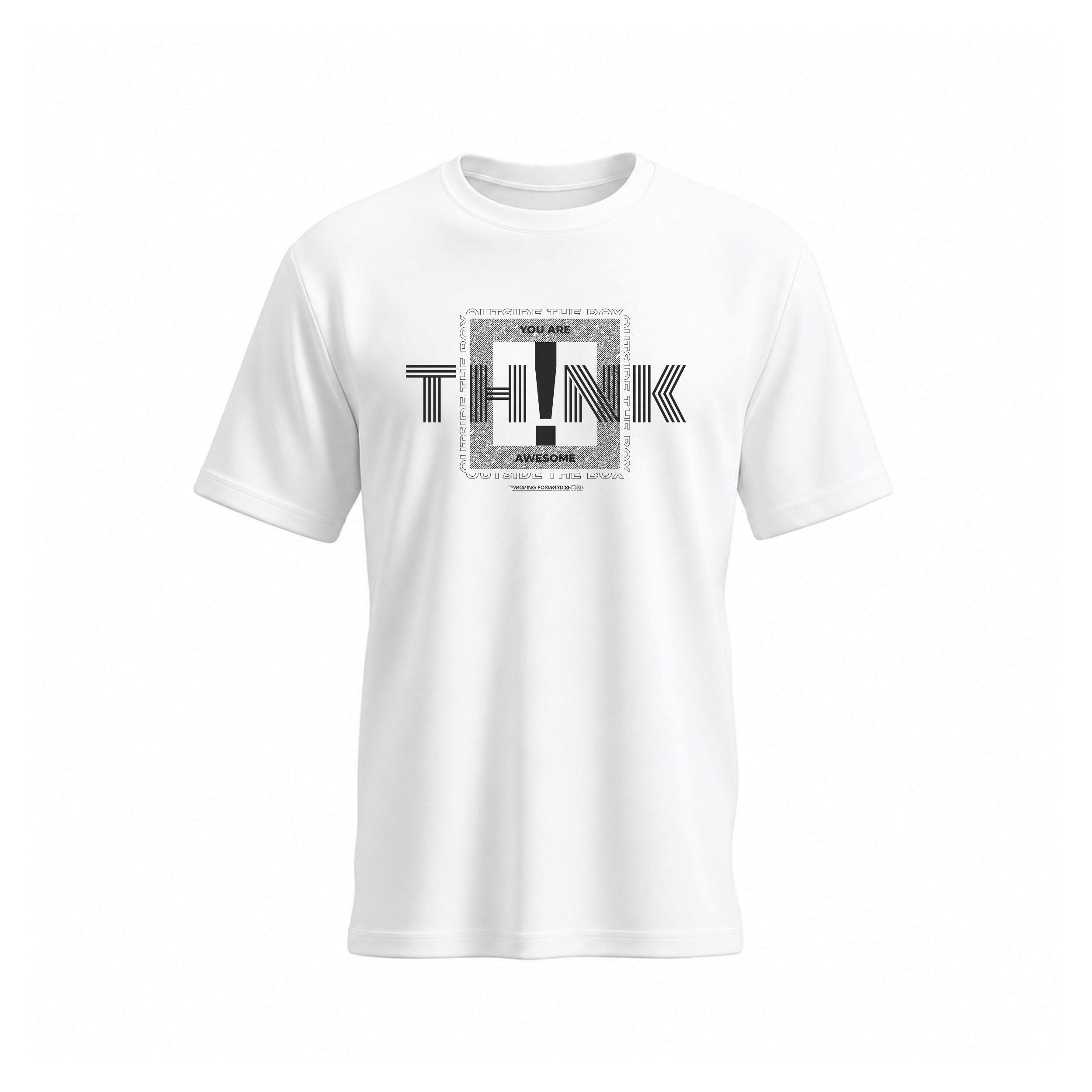 SIIEGE Think Positive Cotton T-Shirt For Men