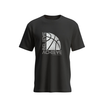 SIIEGE Believe Achieve Basketball Soft Cotton T-Shirt For Men
