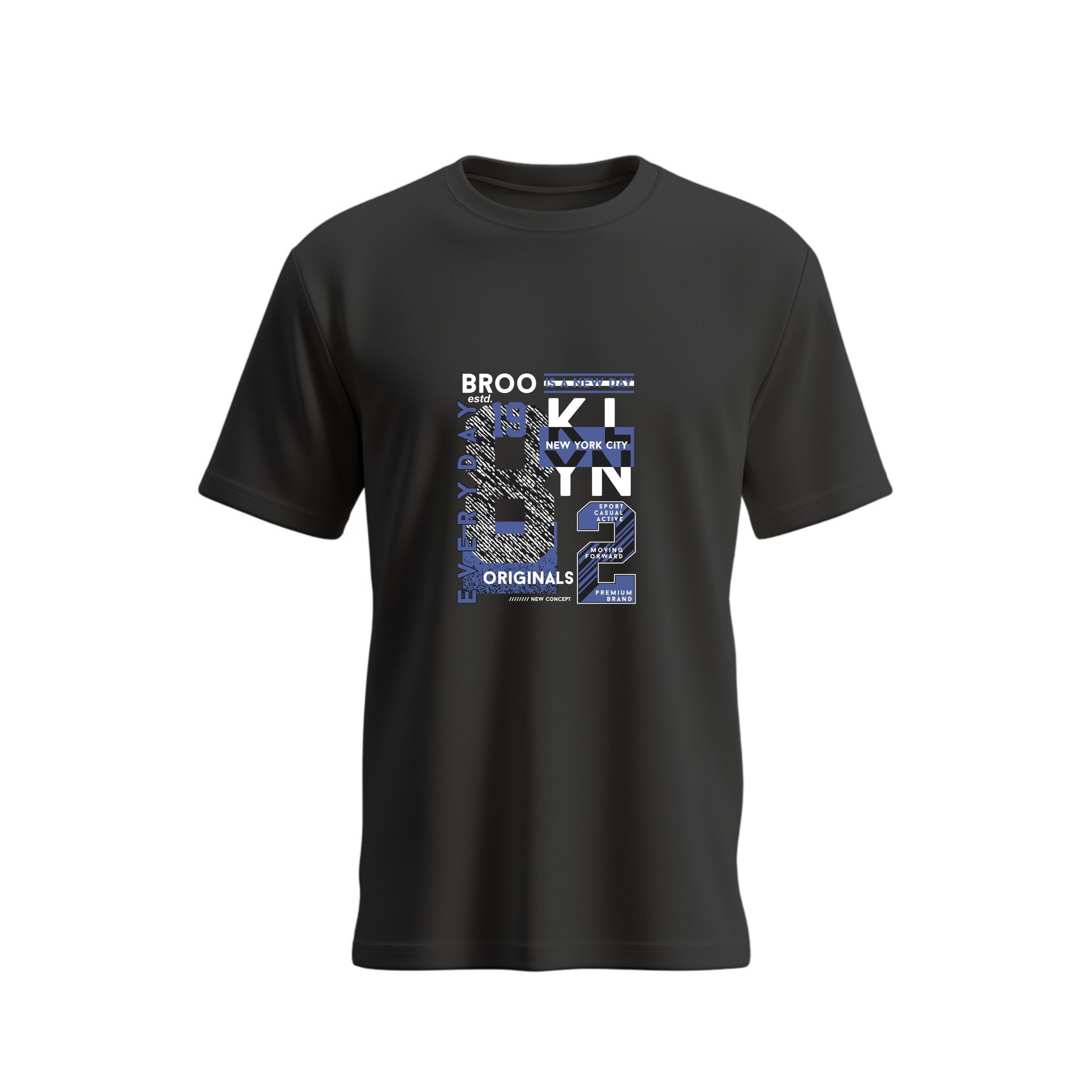 SIIEGE Brooklyn NYC Soft Cotton T-Shirt For Men