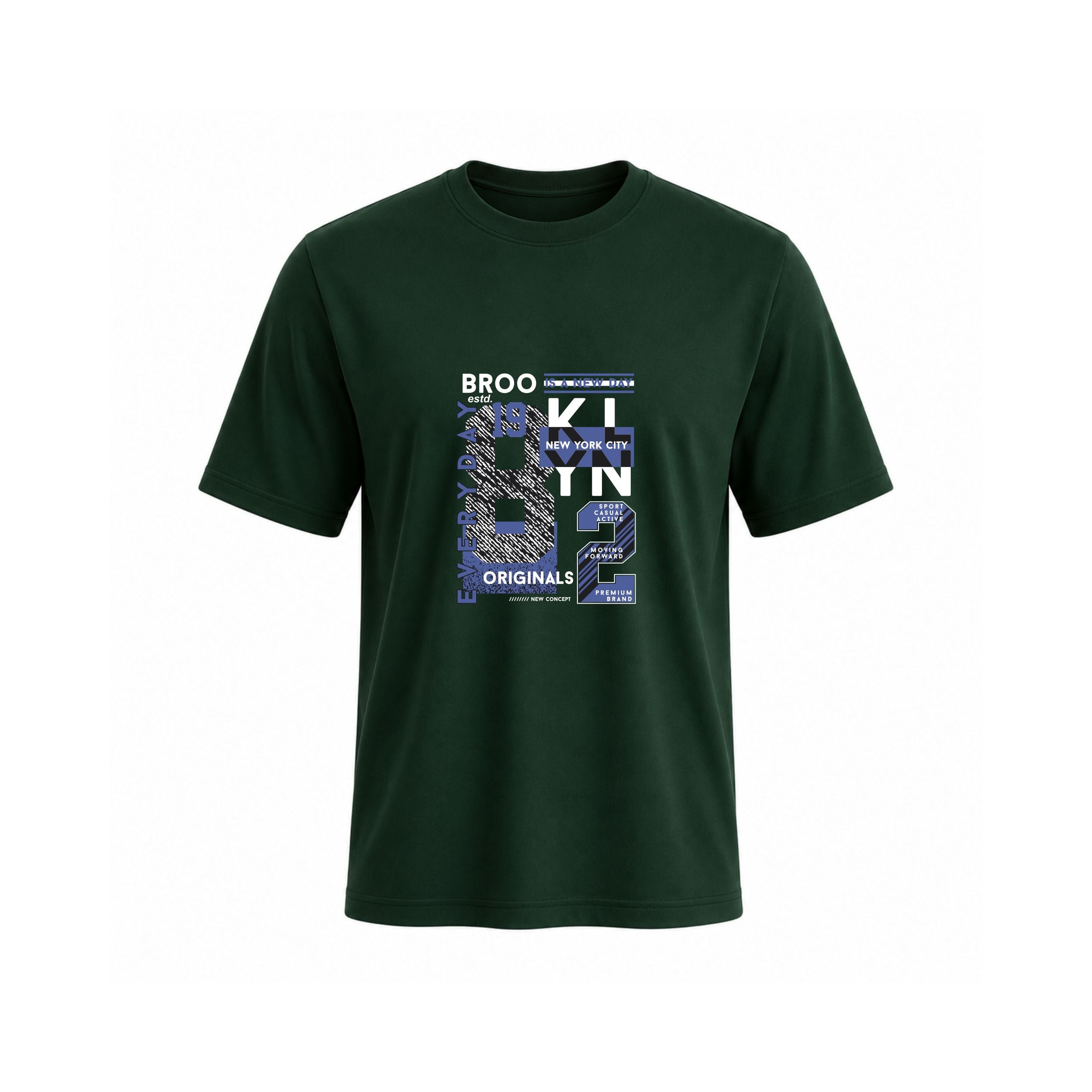 SIIEGE Brooklyn NYC Soft Cotton T-Shirt For Men