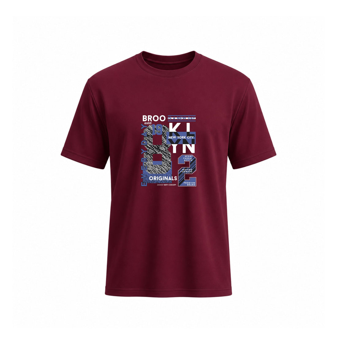 SIIEGE Brooklyn NYC Soft Cotton T-Shirt For Men