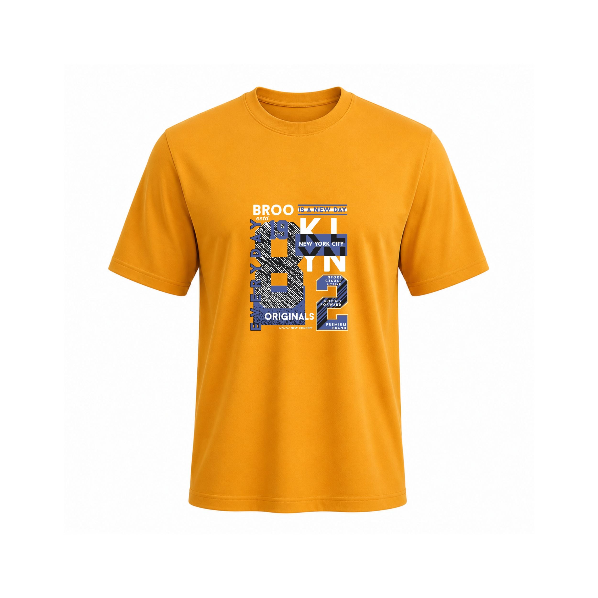 SIIEGE Brooklyn NYC Soft Cotton T-Shirt For Men