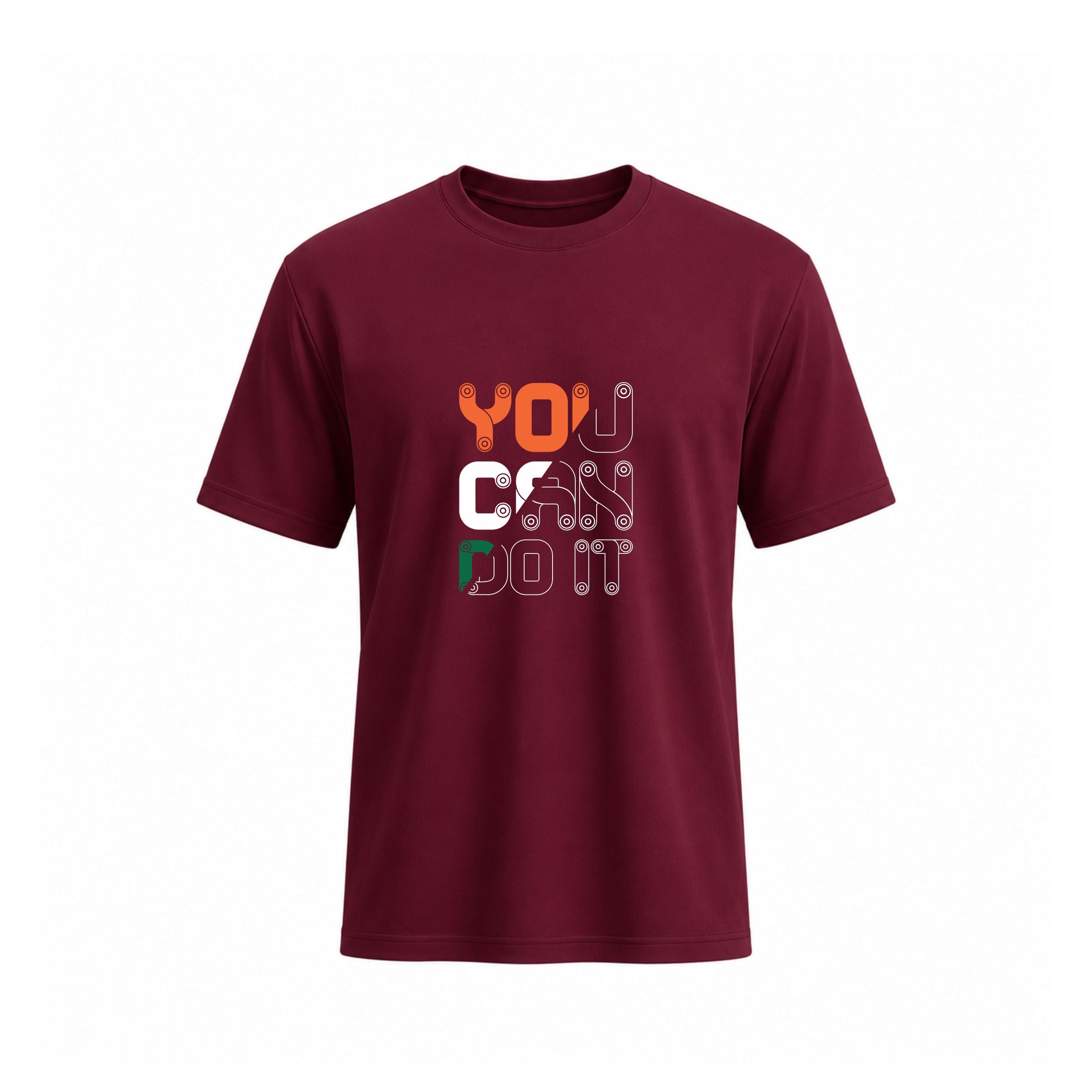 SIIEGE You Can Do It Soft Cotton T-Shirt For Men