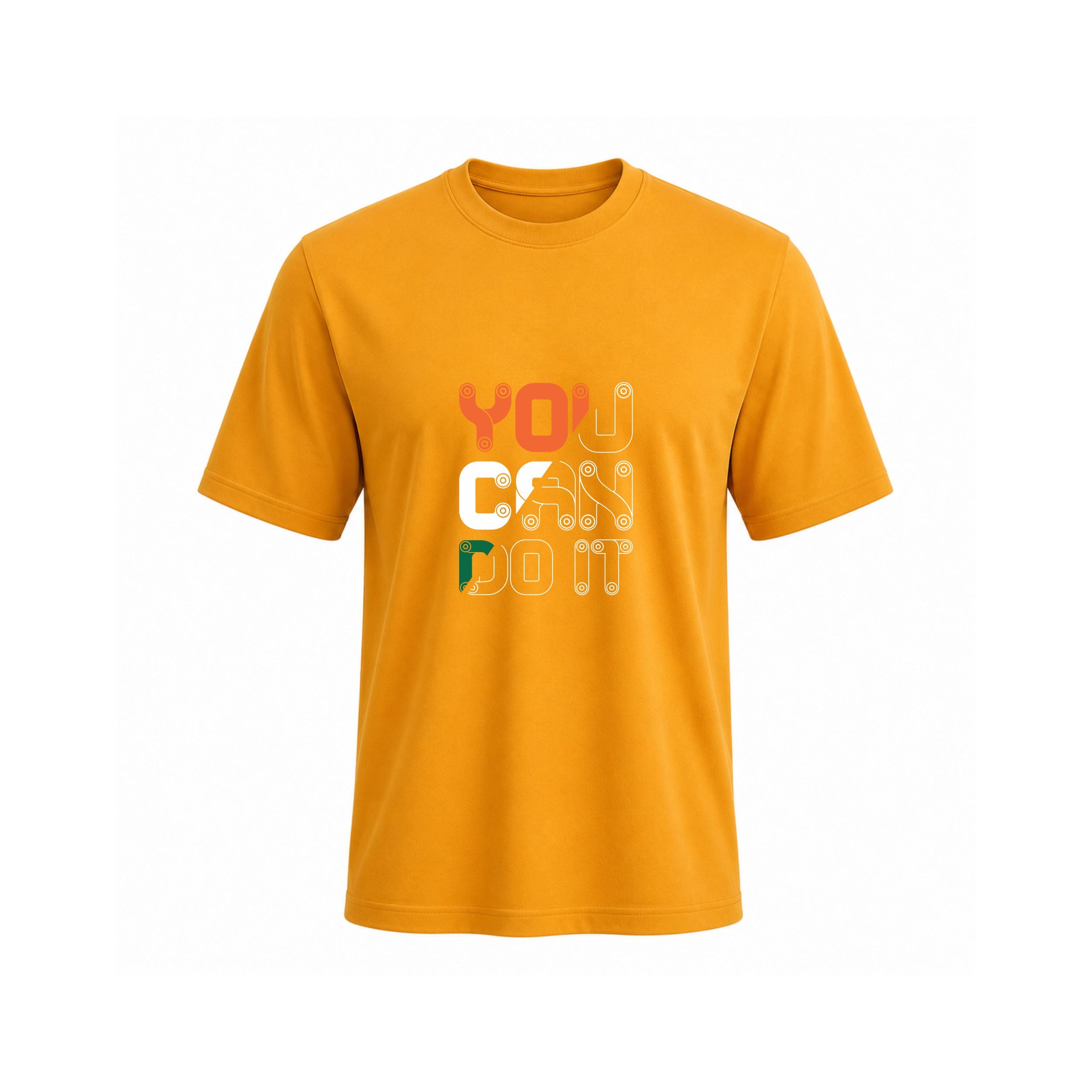 SIIEGE You Can Do It Soft Cotton T-Shirt For Men