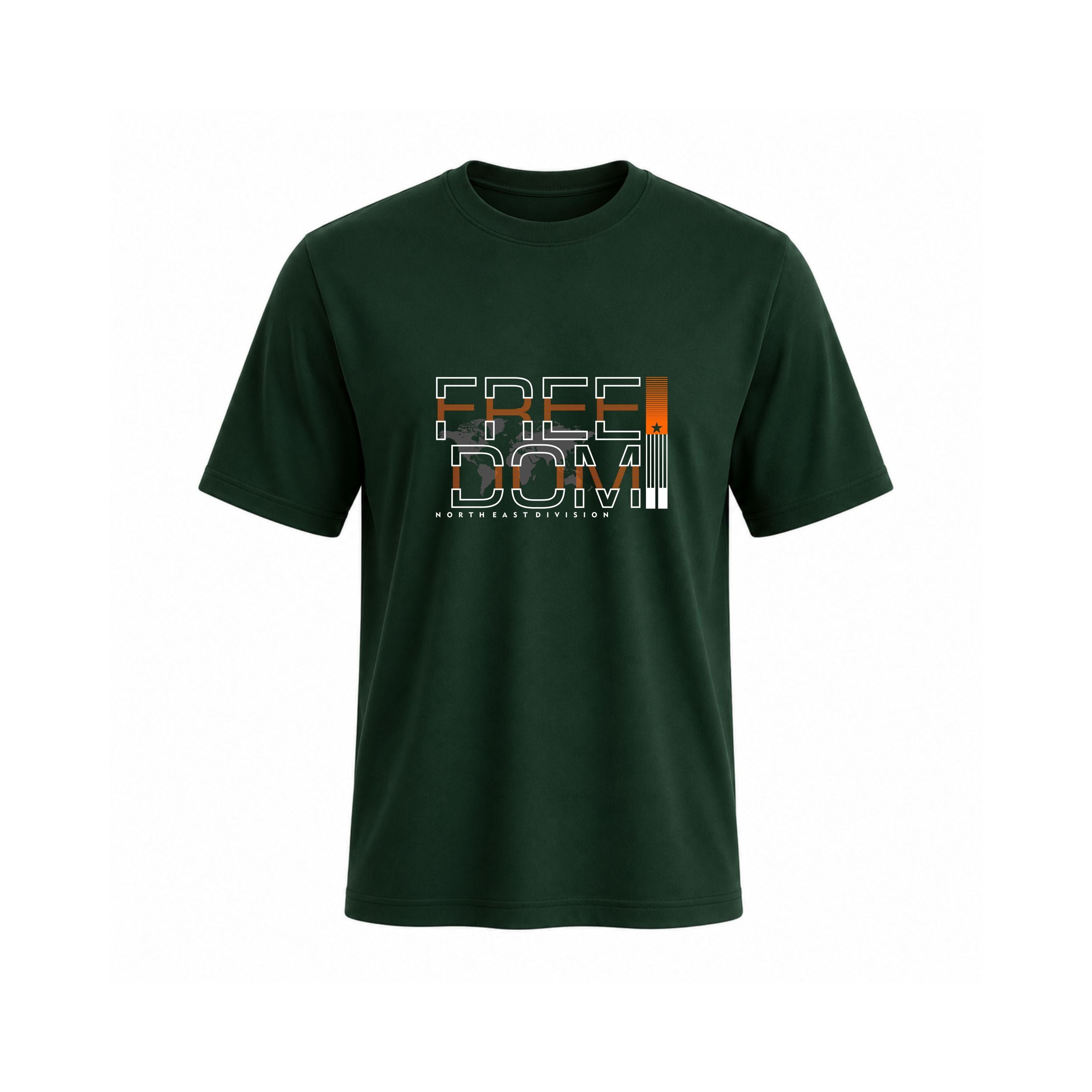 SIIEGE Free Dom Soft Cotton T-Shirt For Men