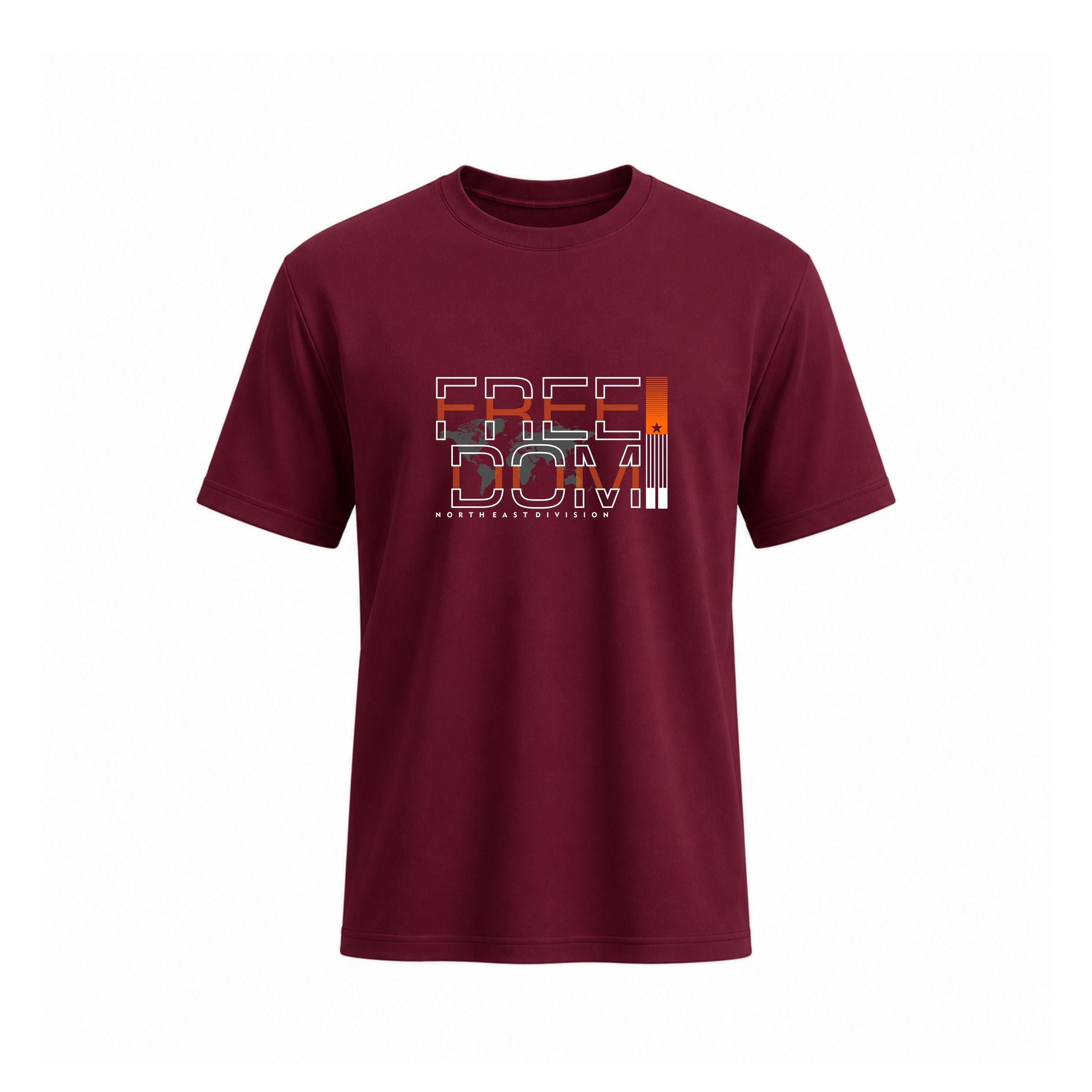 SIIEGE Free Dom Soft Cotton T-Shirt For Men