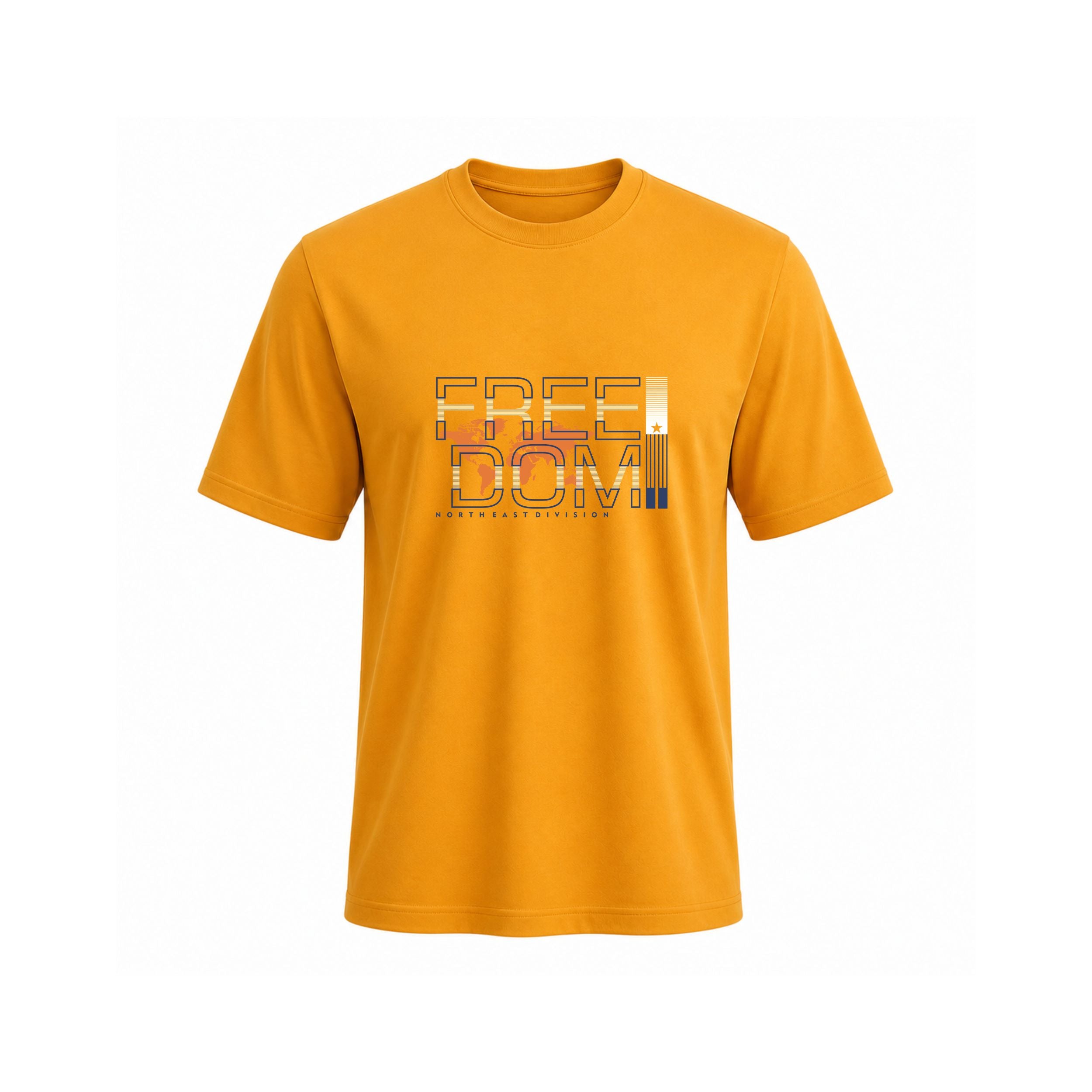 SIIEGE Free Dom Soft Cotton T-Shirt For Men
