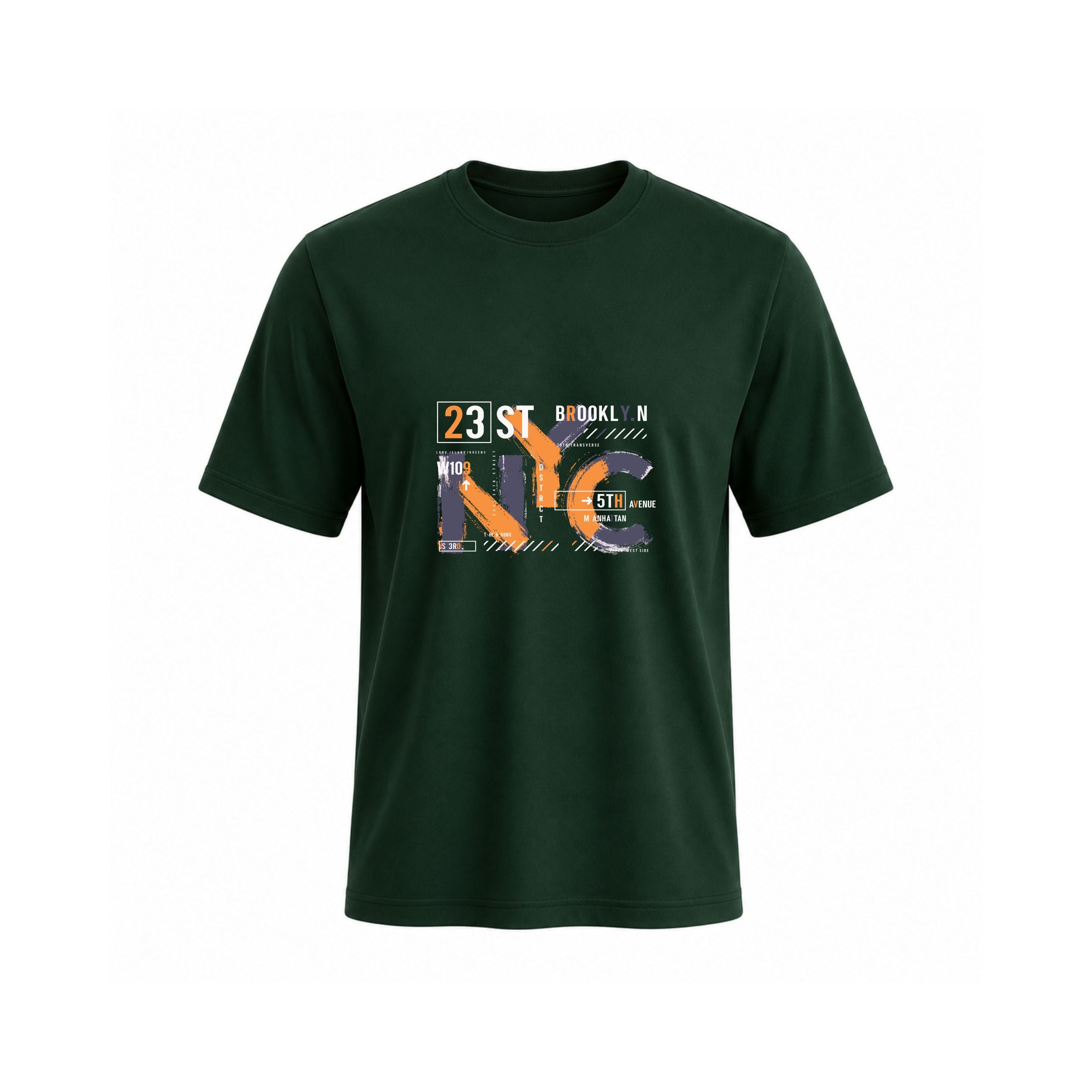 SIIEGE Brooklyn NYC Soft Cotton T-Shirt For Men