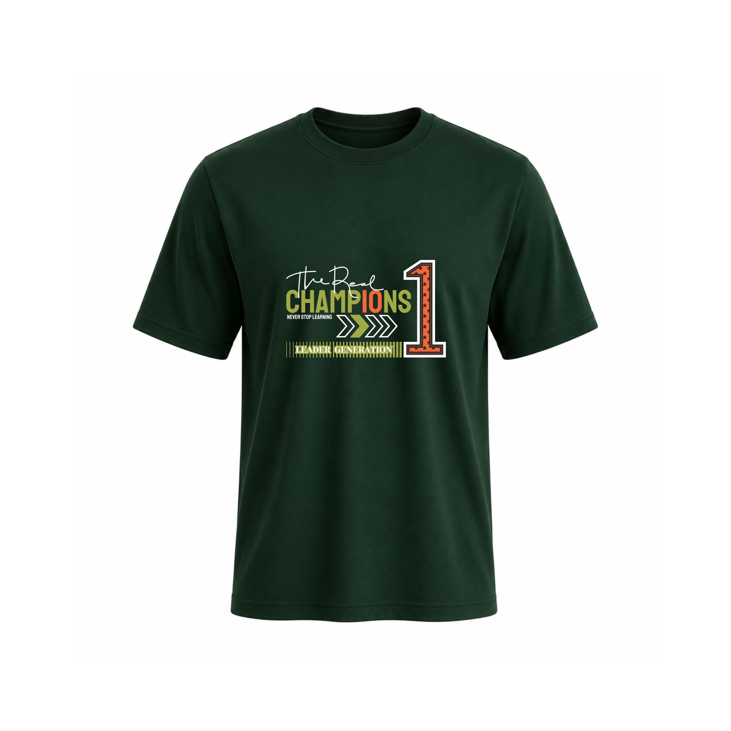 SIIEGE The Real Champions Soft Cotton T-Shirt For Men