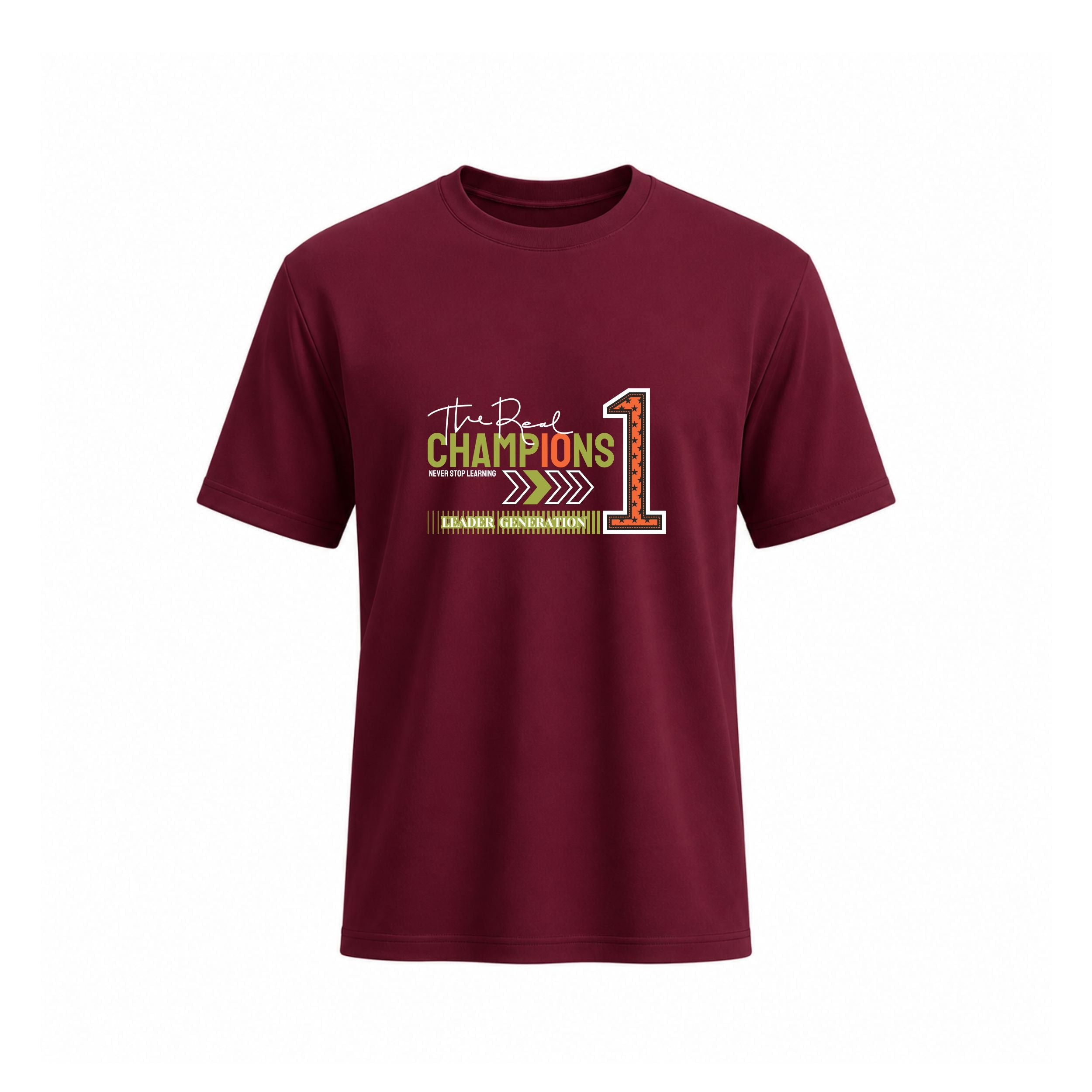 SIIEGE The Real Champions Soft Cotton T-Shirt For Men