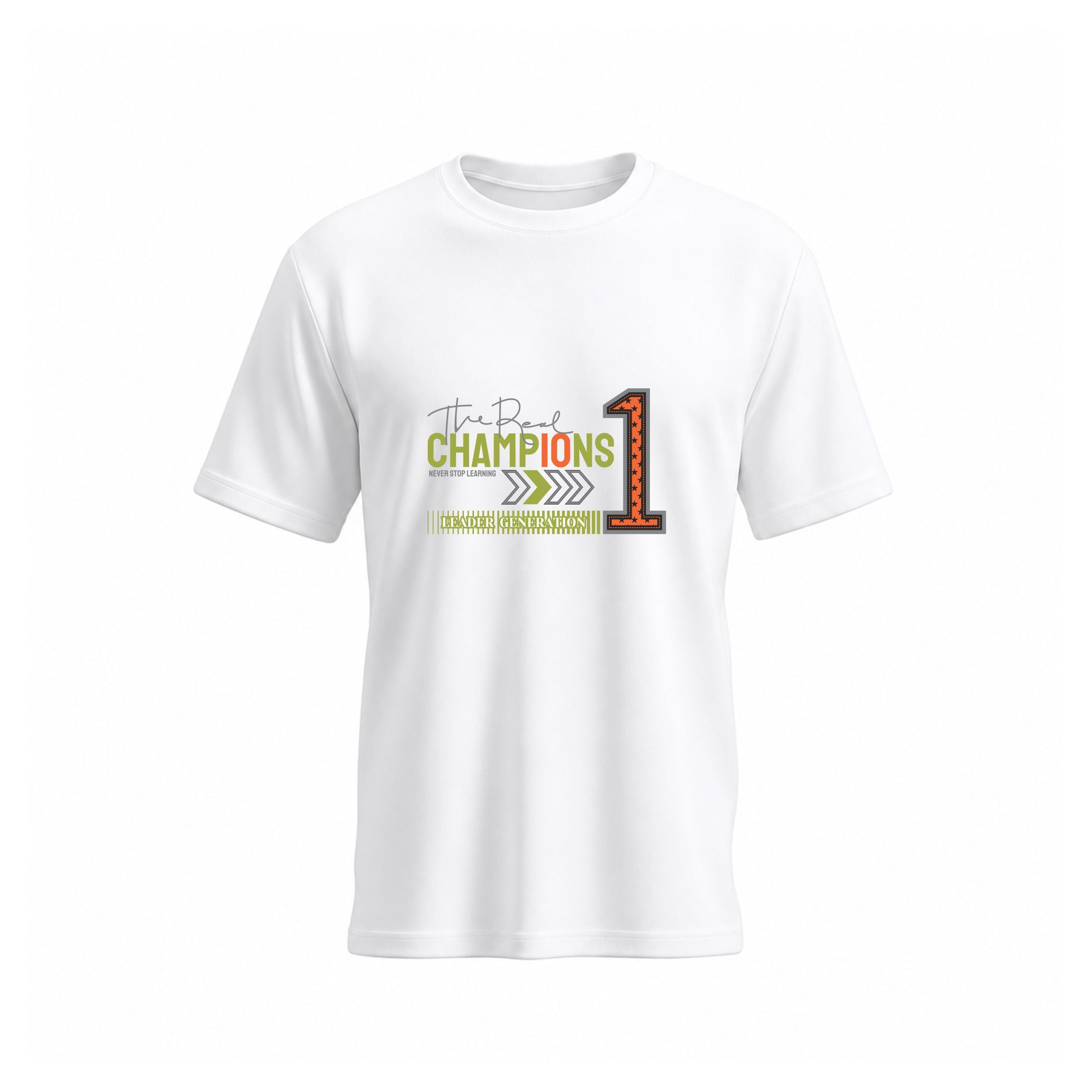 SIIEGE The Real Champions Soft Cotton T-Shirt For Men
