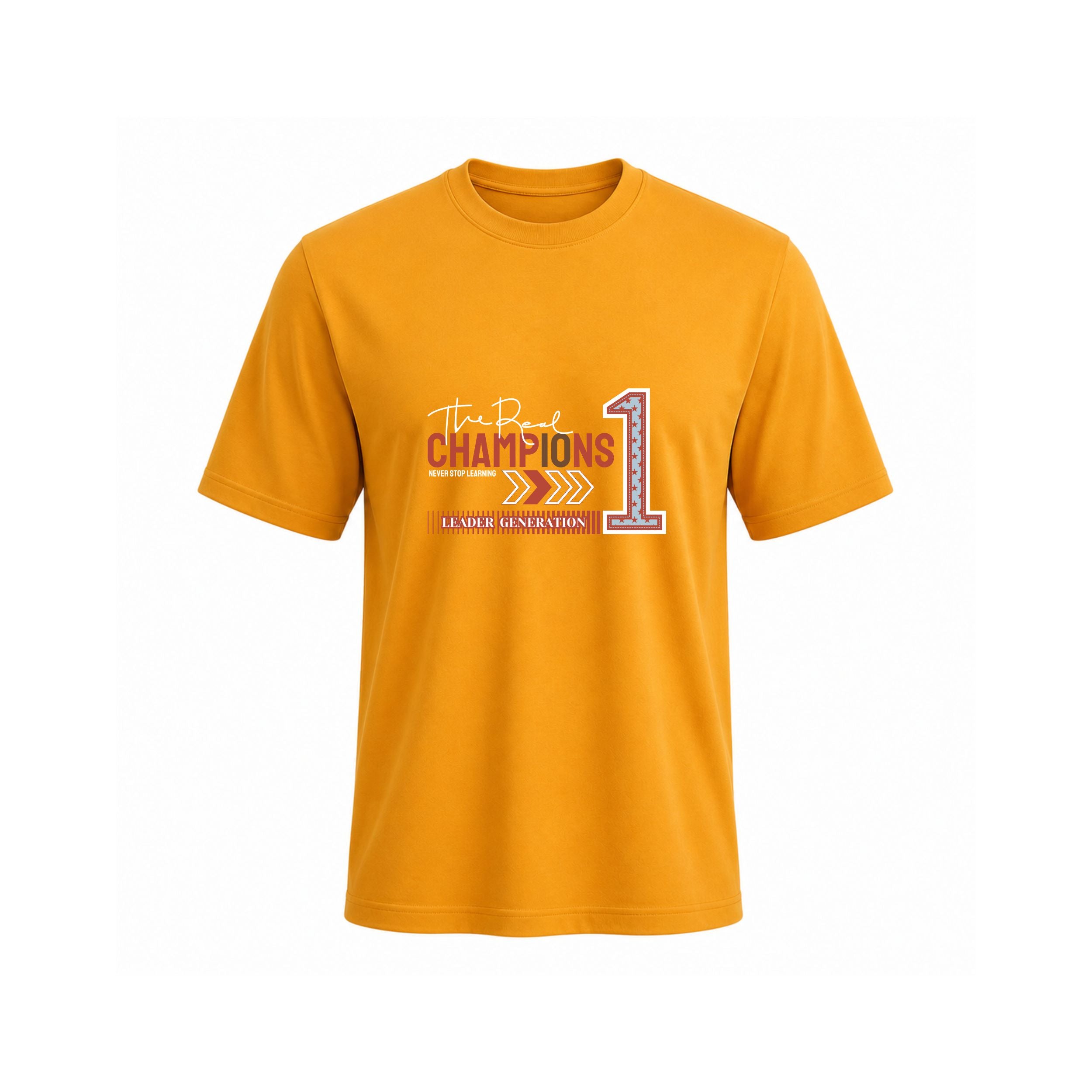 SIIEGE The Real Champions Soft Cotton T-Shirt For Men