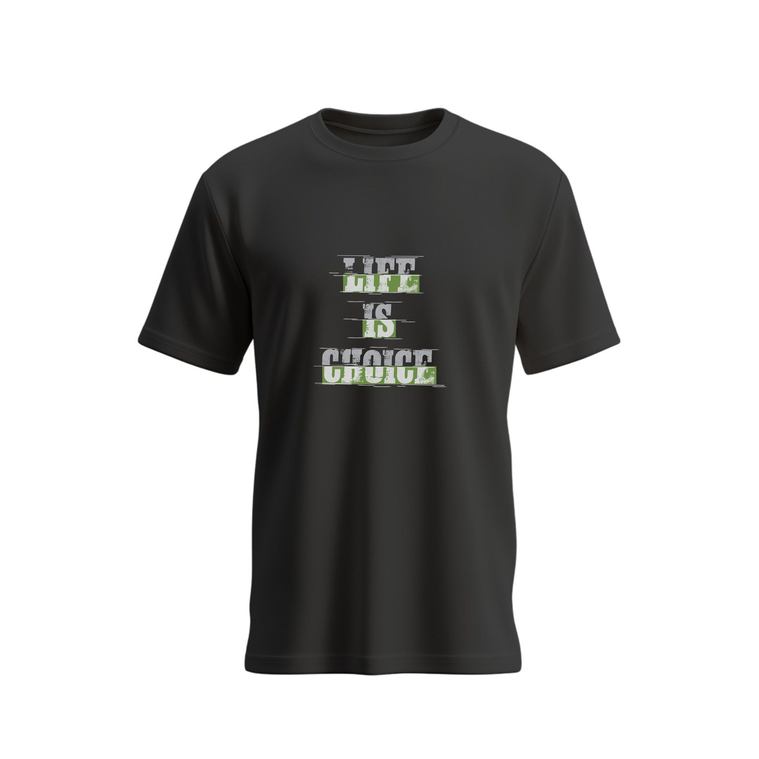 SIIEGE Life is Choice Soft Cotton T-Shirt For Men