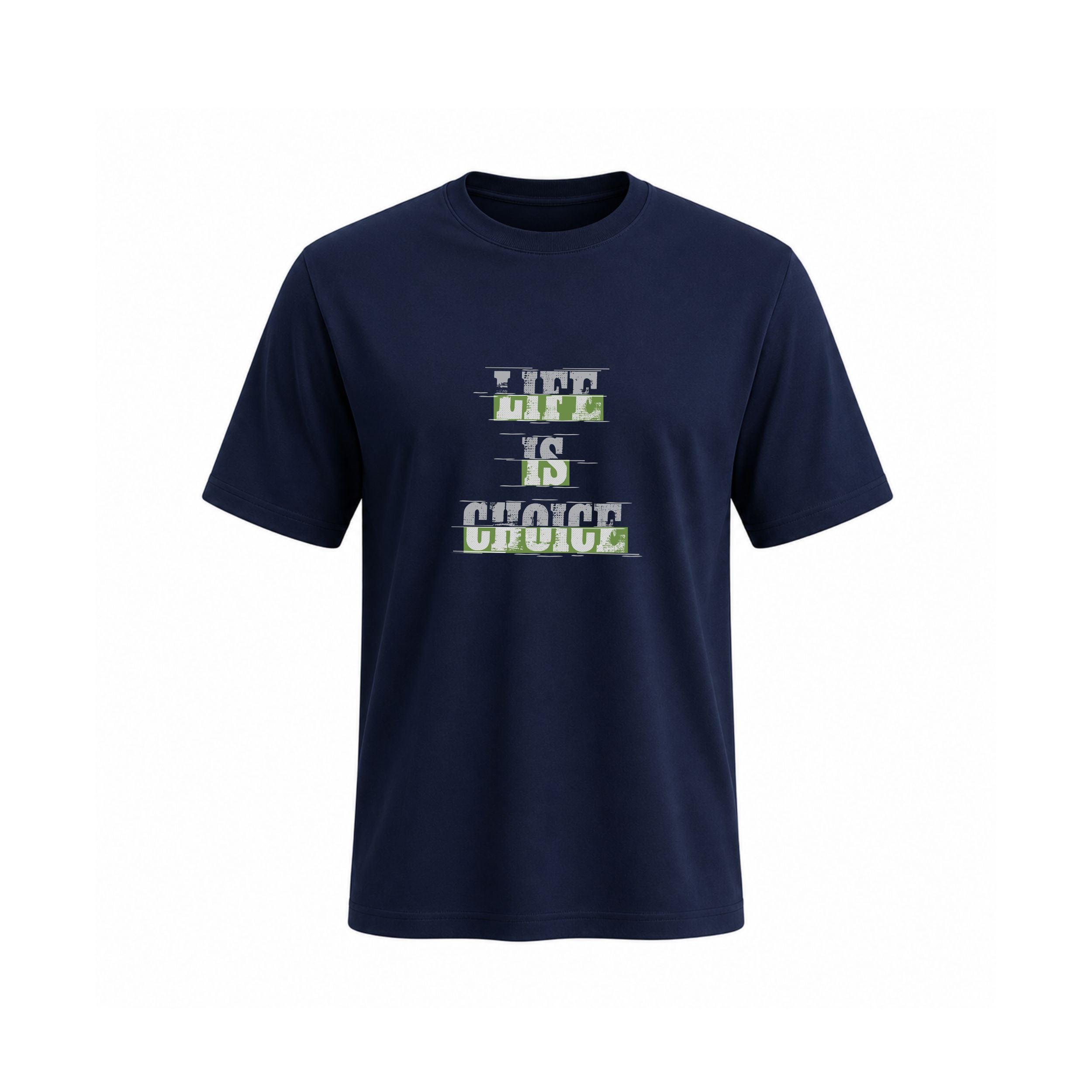 SIIEGE Life is Choice Soft Cotton T-Shirt For Men