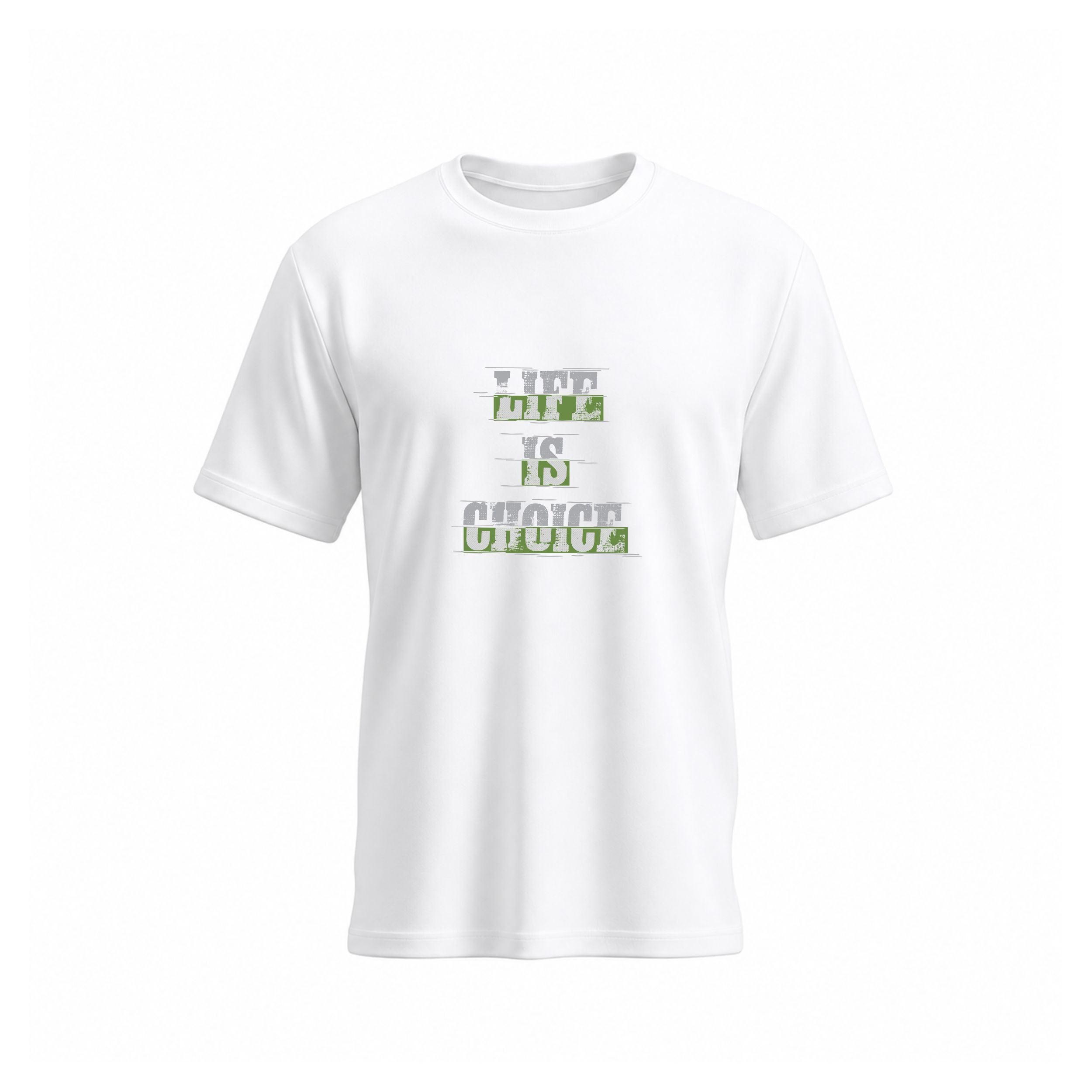 SIIEGE Life is Choice Soft Cotton T-Shirt For Men