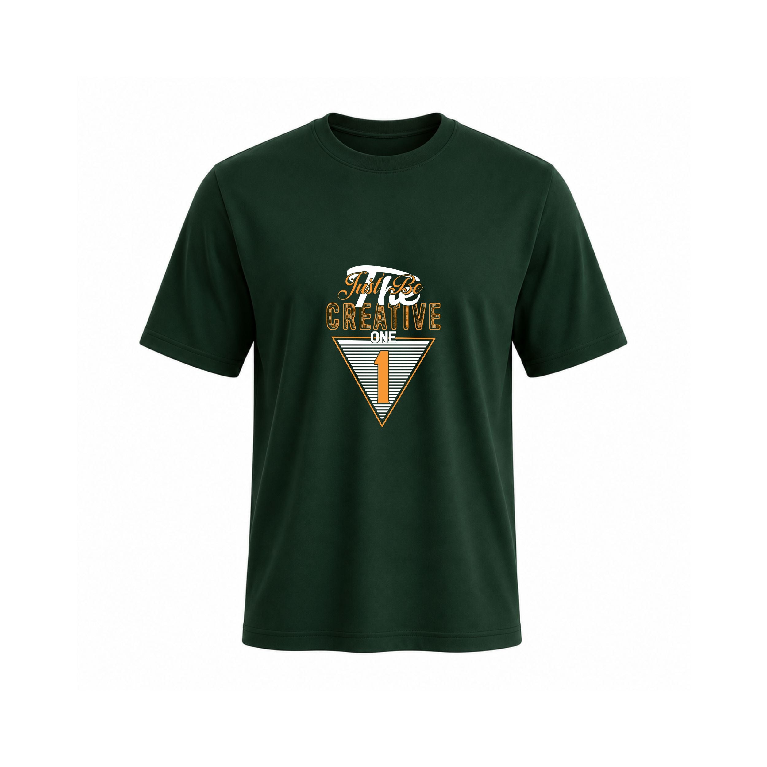SIIEGE Just Be Creative One Soft Cotton T-Shirt For Men