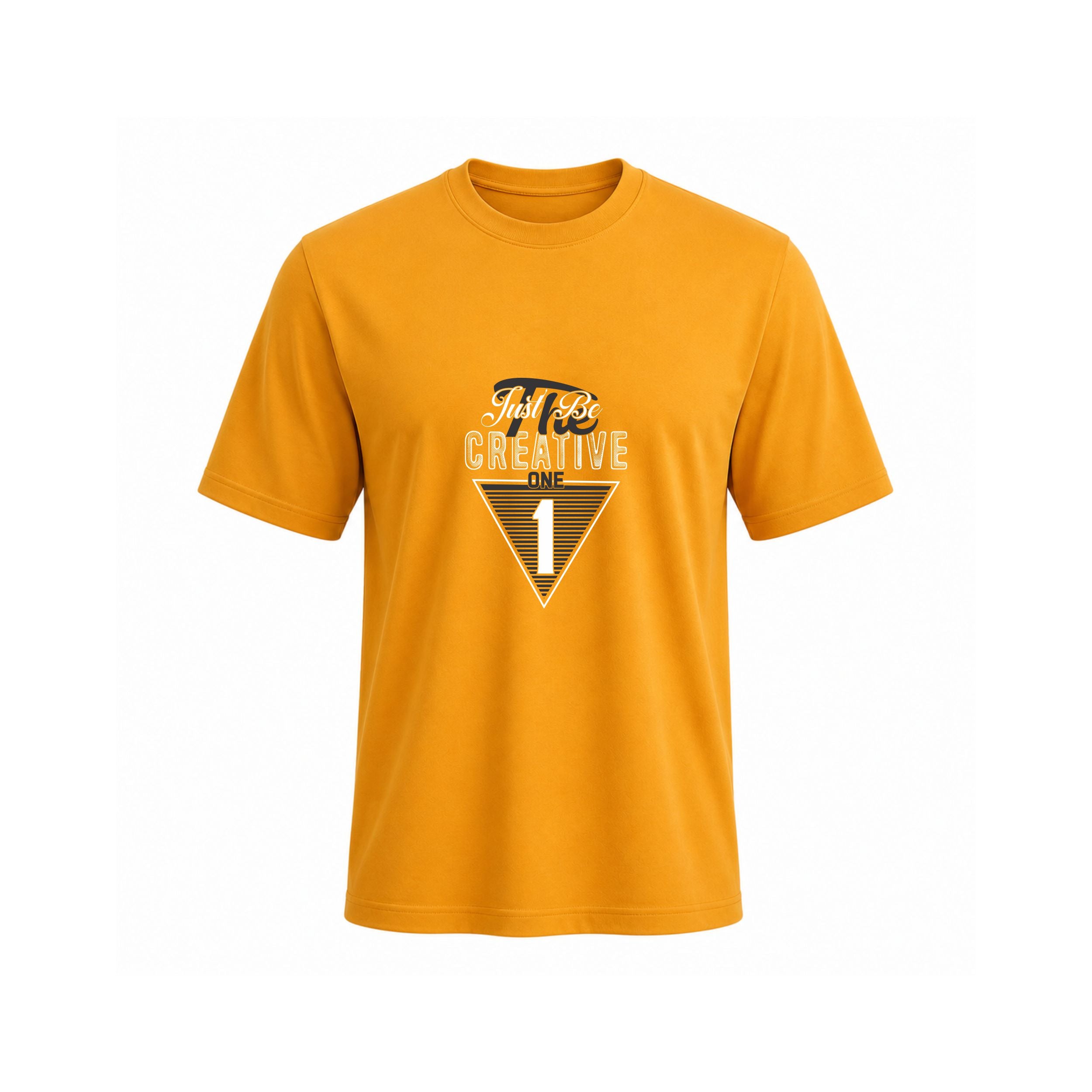 SIIEGE Just Be Creative One Soft Cotton T-Shirt For Men