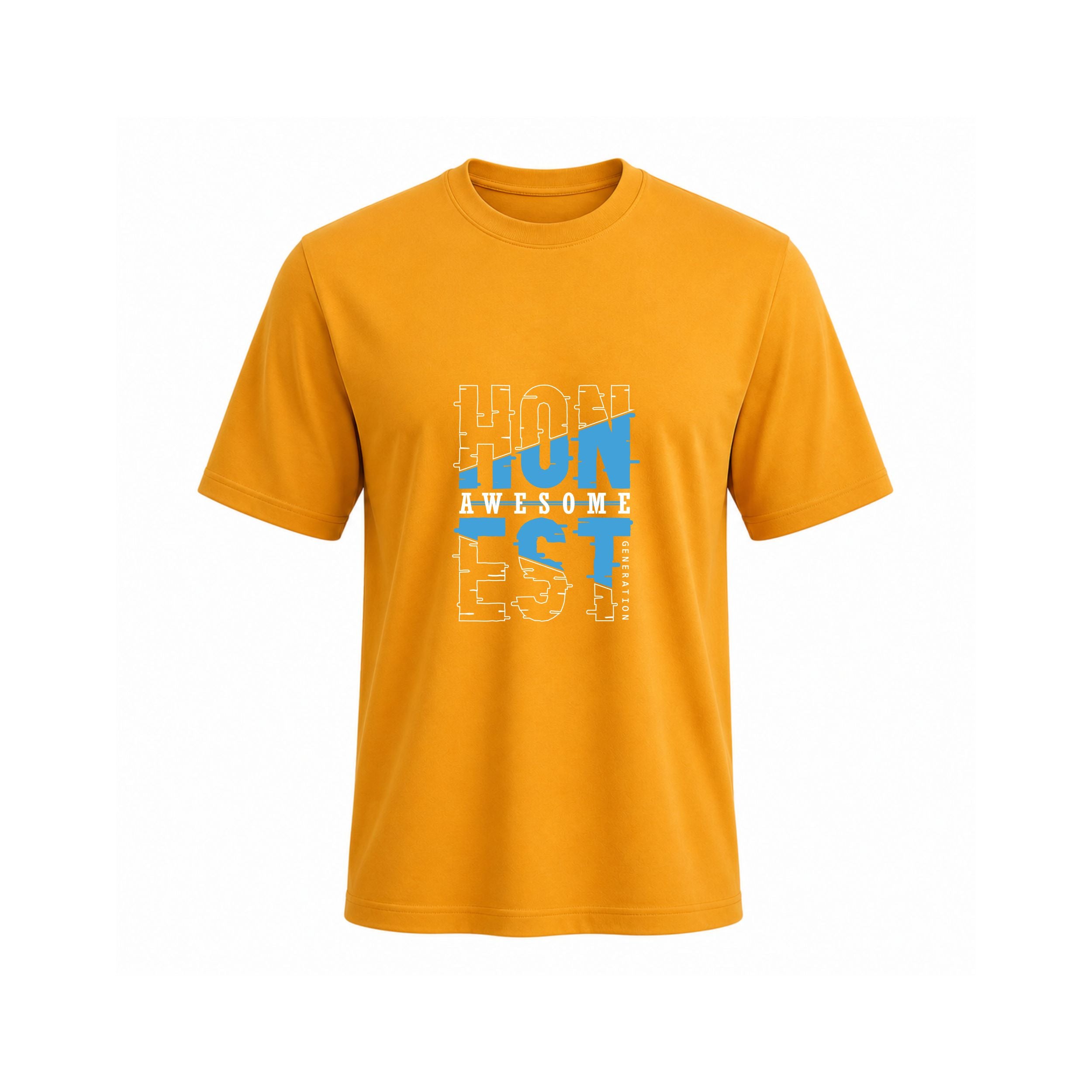 SIIEGE Honest Awesome Soft Cotton T-Shirt For Men