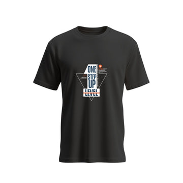 SIIEGE One Step Up Level Soft Cotton T-Shirt For Men
