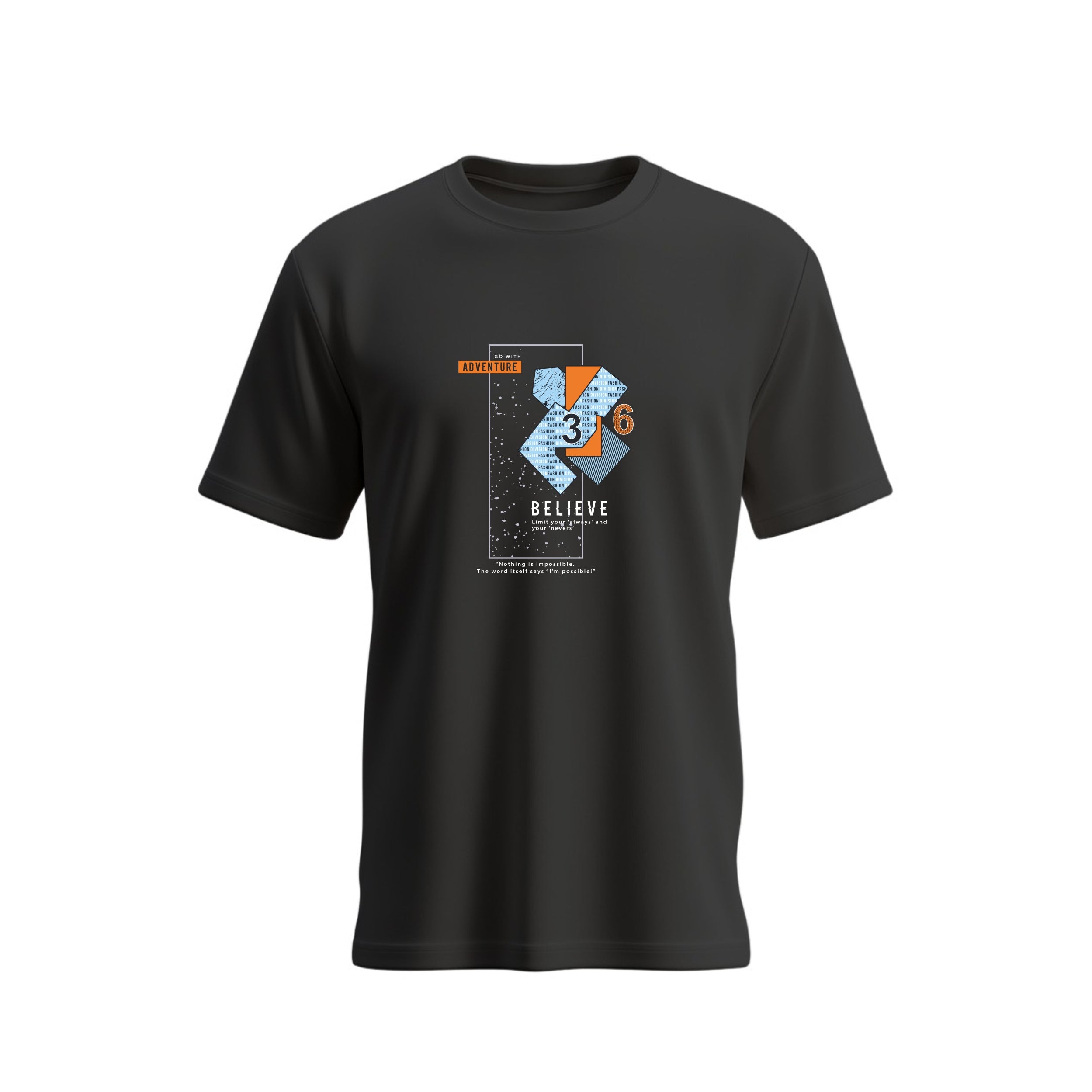 SIIEGE Adventure Believe Soft Cotton T-Shirt For Men